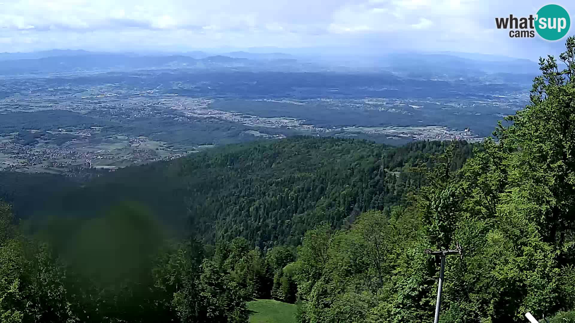 Sljeme webcam – panorama