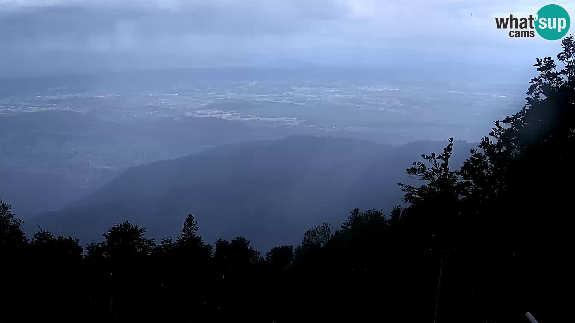 Sljeme webcam – Panorama
