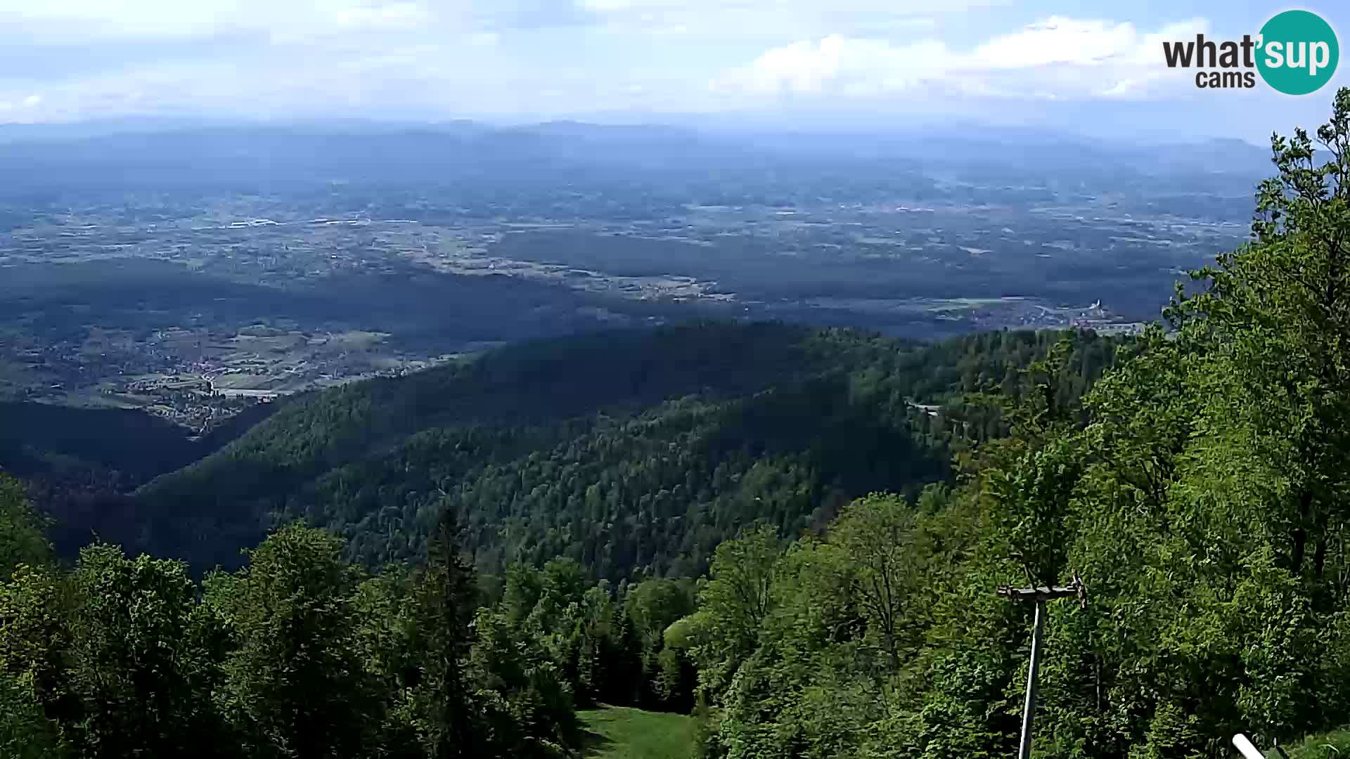 Sljeme webcam – panorama