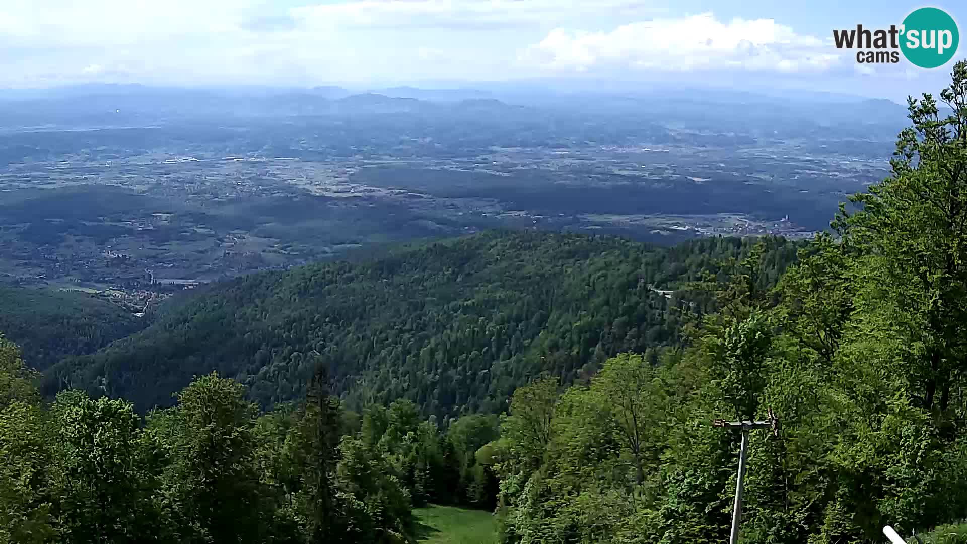 Sljeme webcam – Panorama