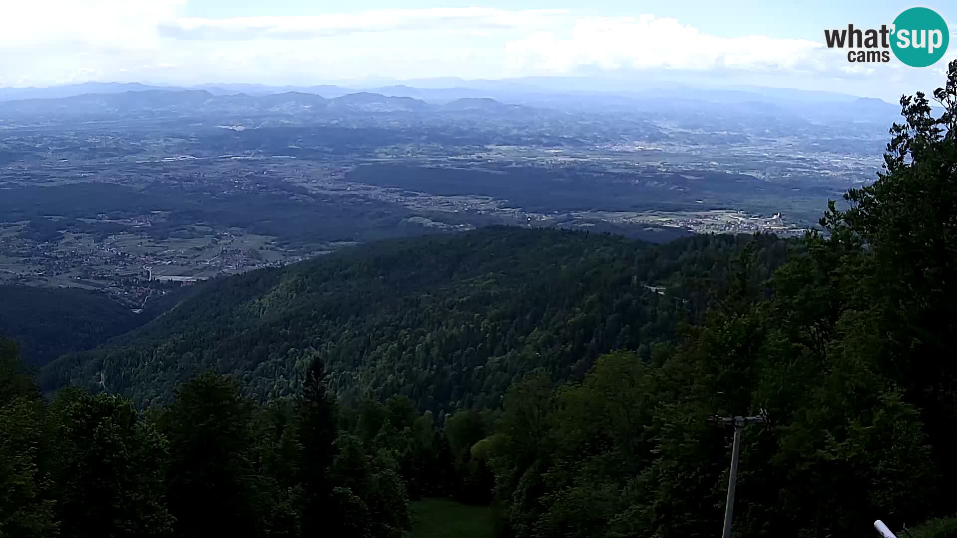 Sljeme spletna kamera – Panorama
