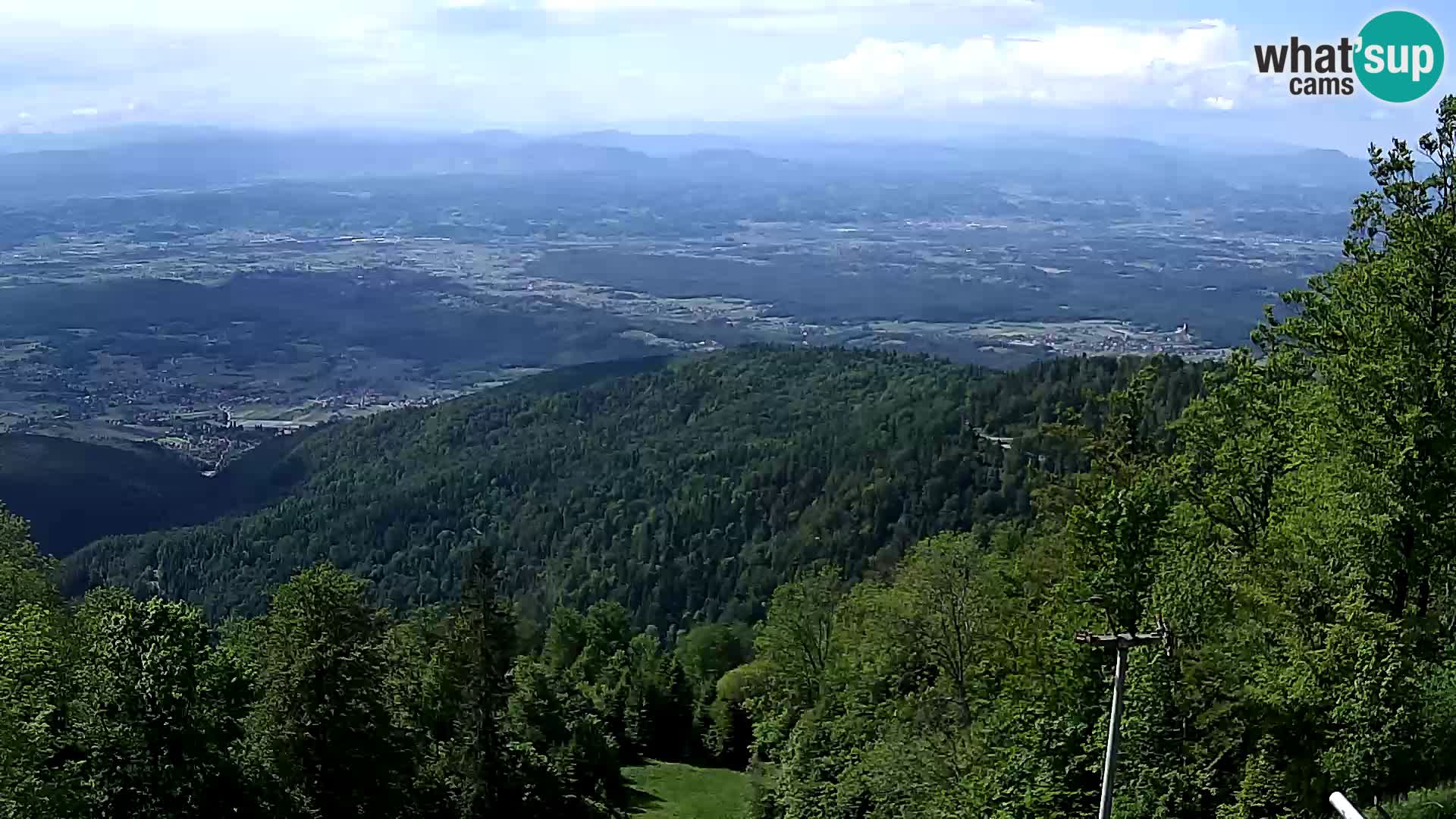 Sljeme spletna kamera – Panorama