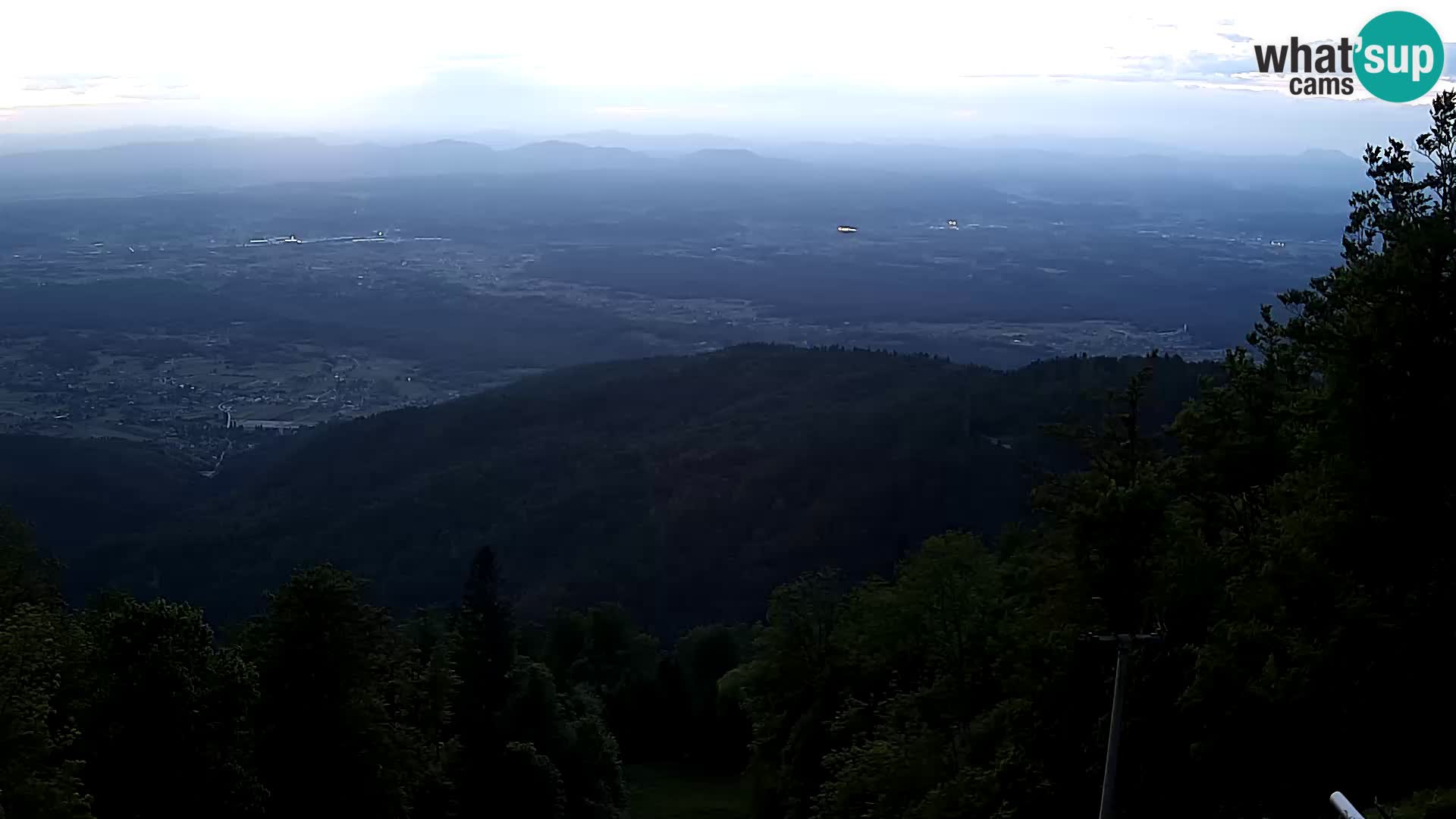 Sljeme webcam – Panorama