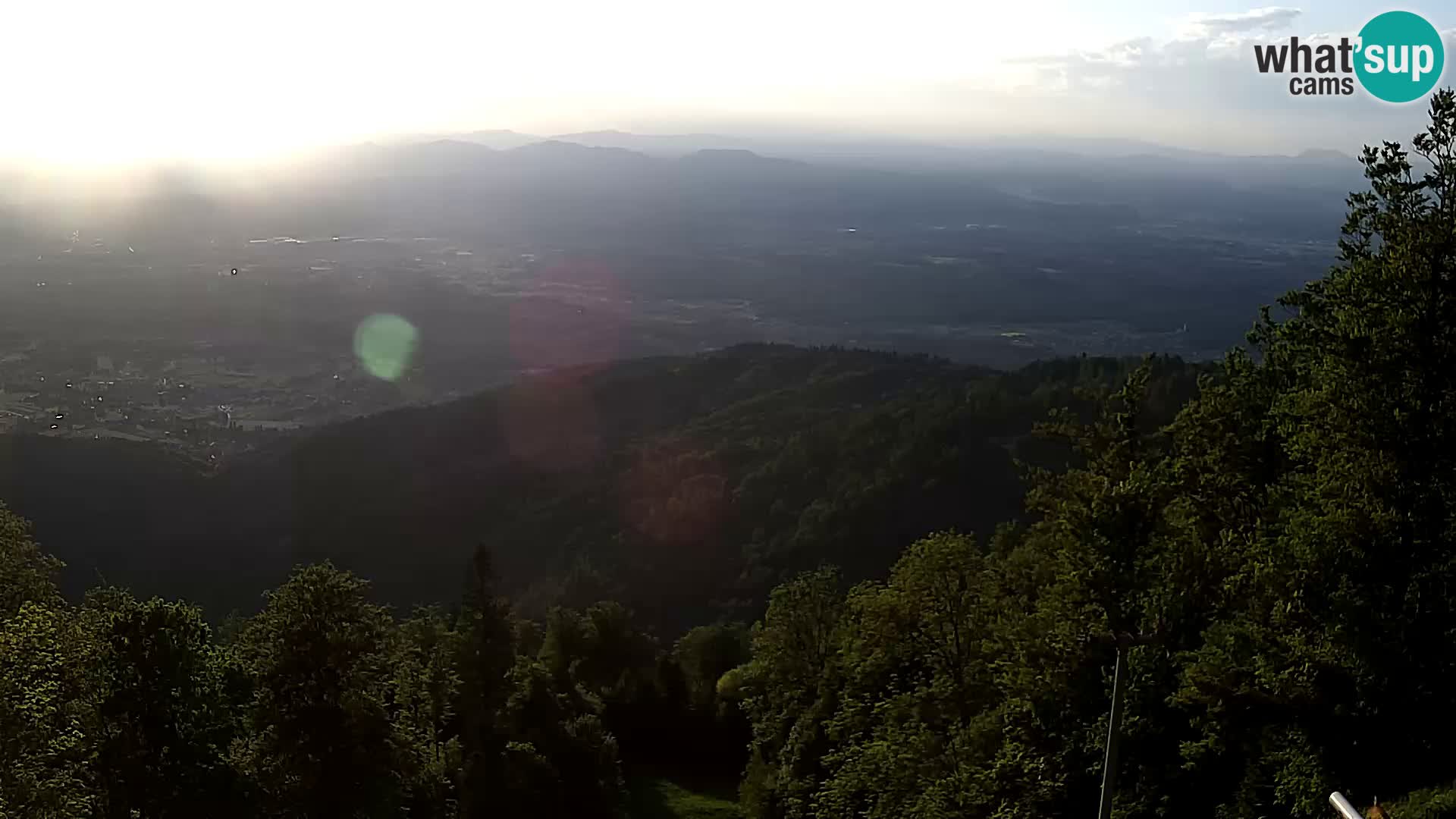 Sljeme spletna kamera – Panorama