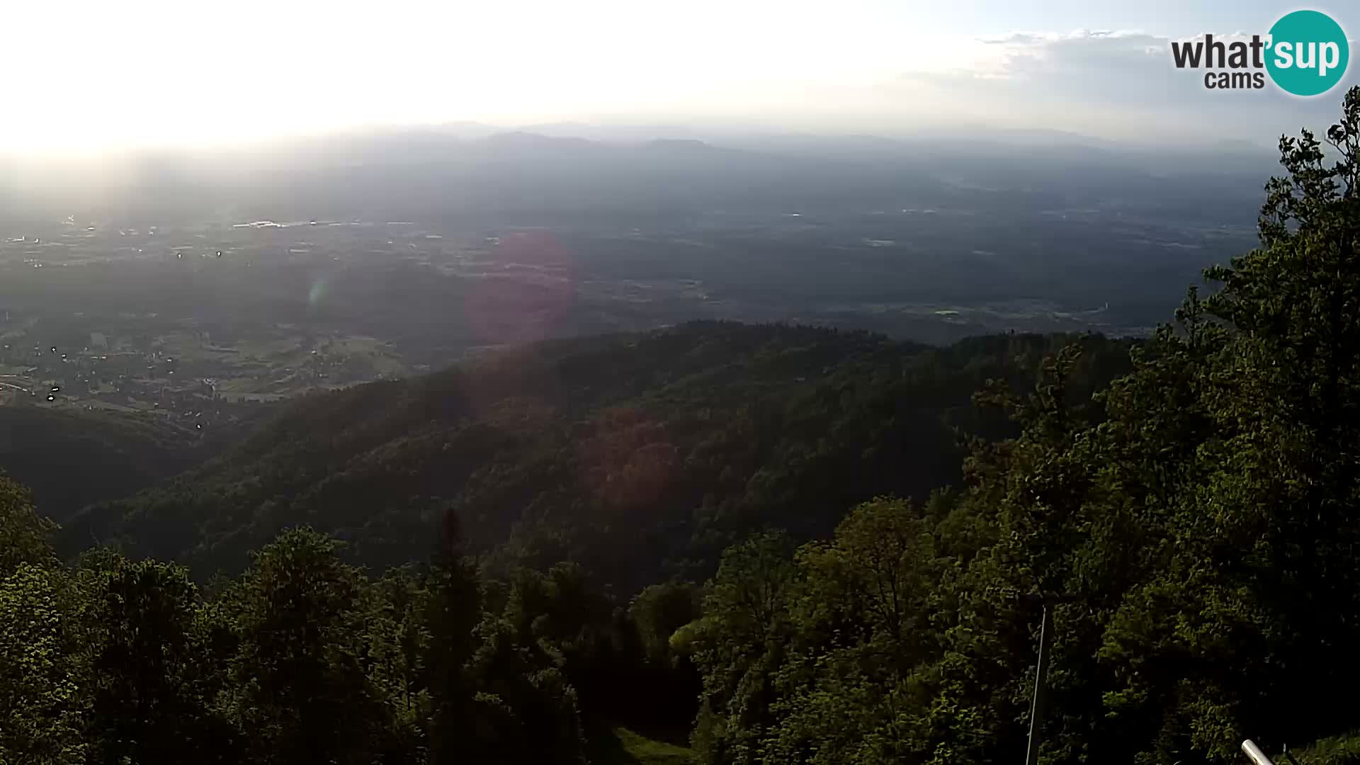 Sljeme webcam – Panorama