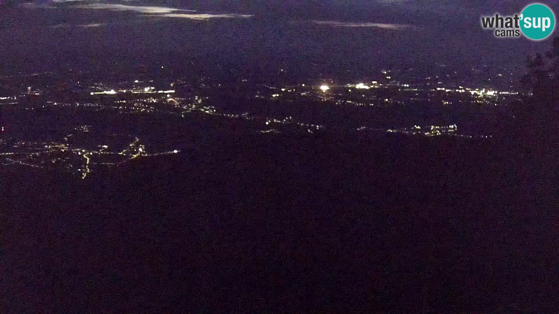Sljeme webcam – Panorama