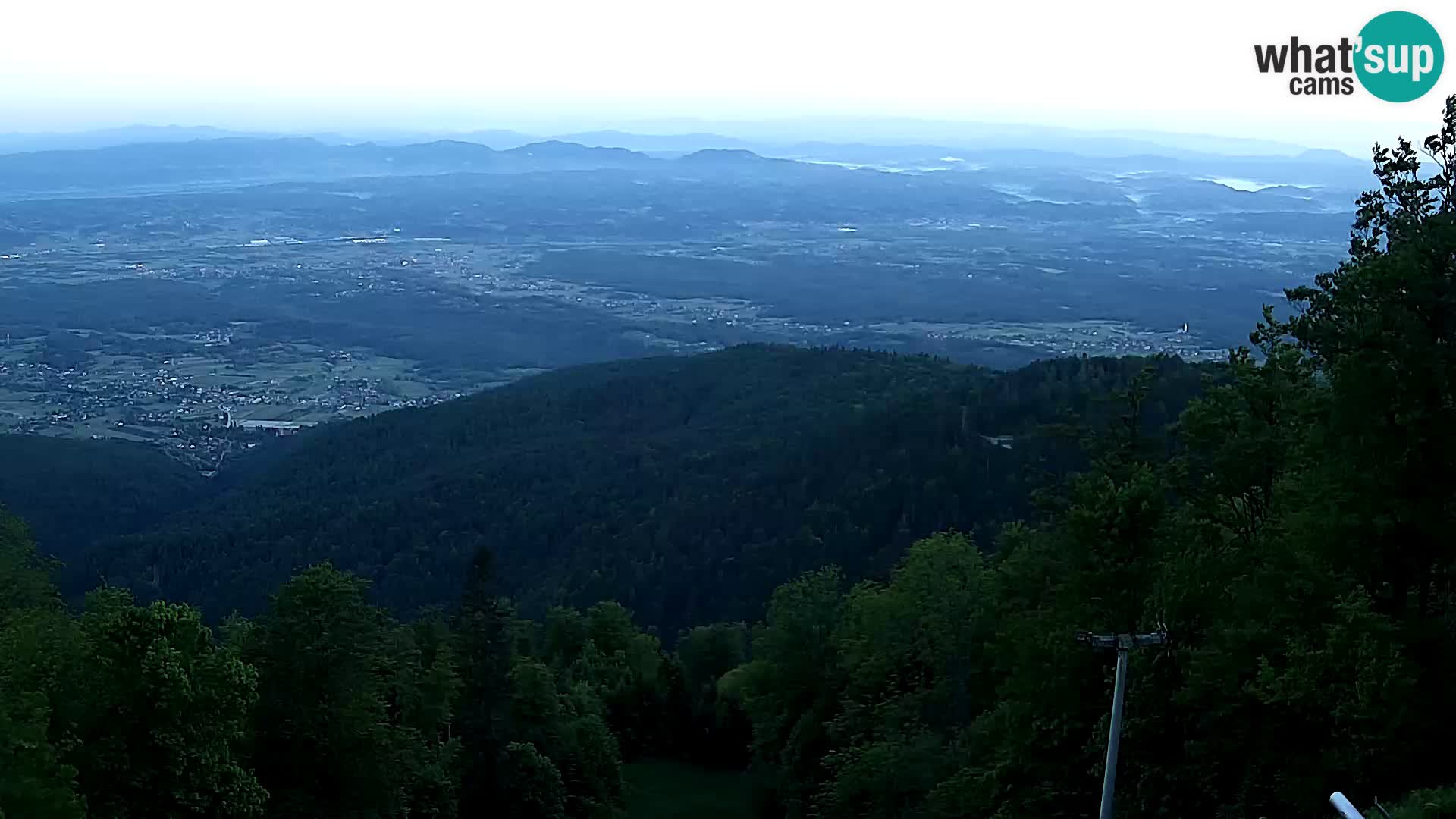 Sljeme spletna kamera – Panorama