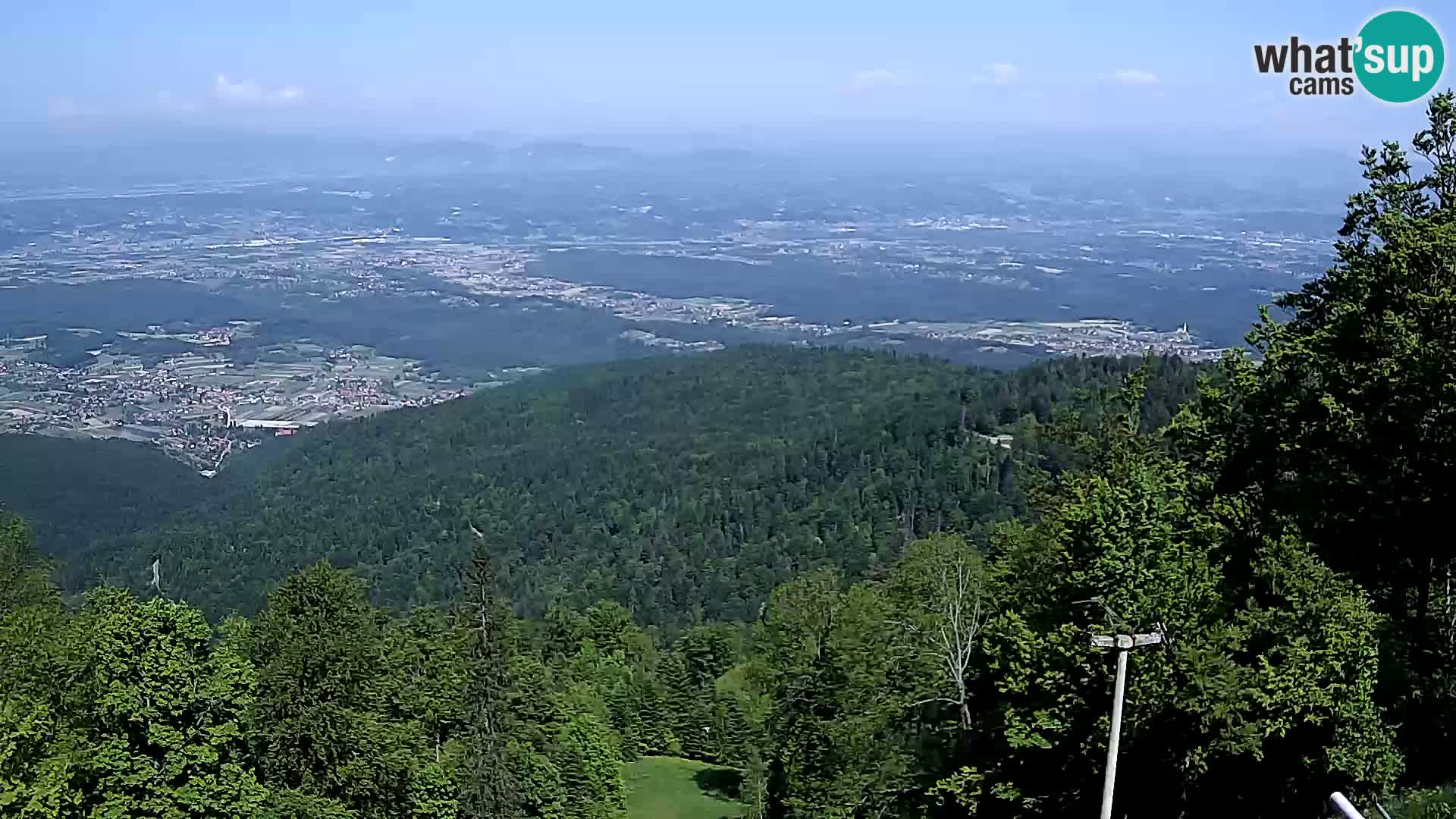 Sljeme spletna kamera – Panorama