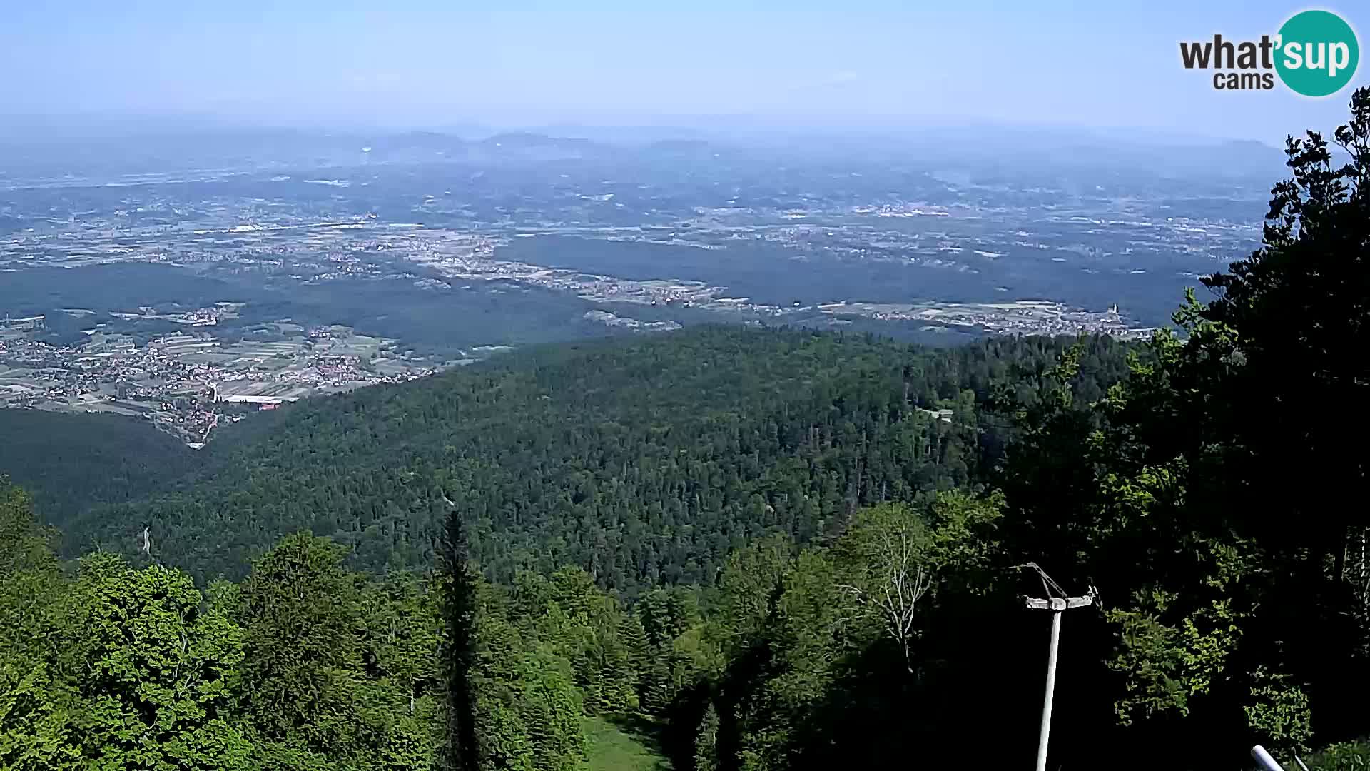 Sljeme spletna kamera – Panorama