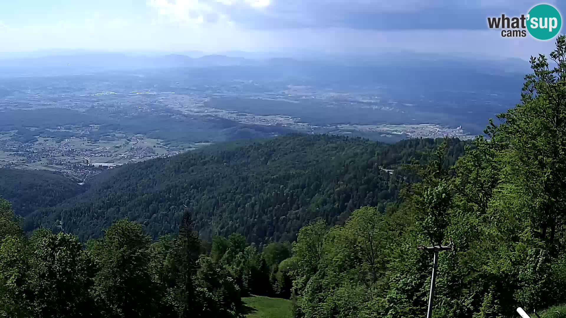 Sljeme webcam – Panorama
