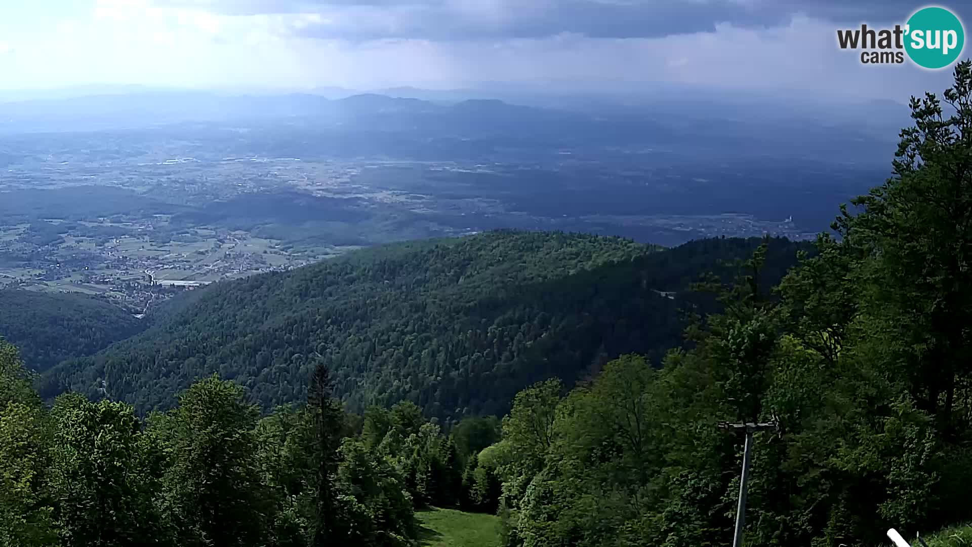 Sljeme webcam – panorama