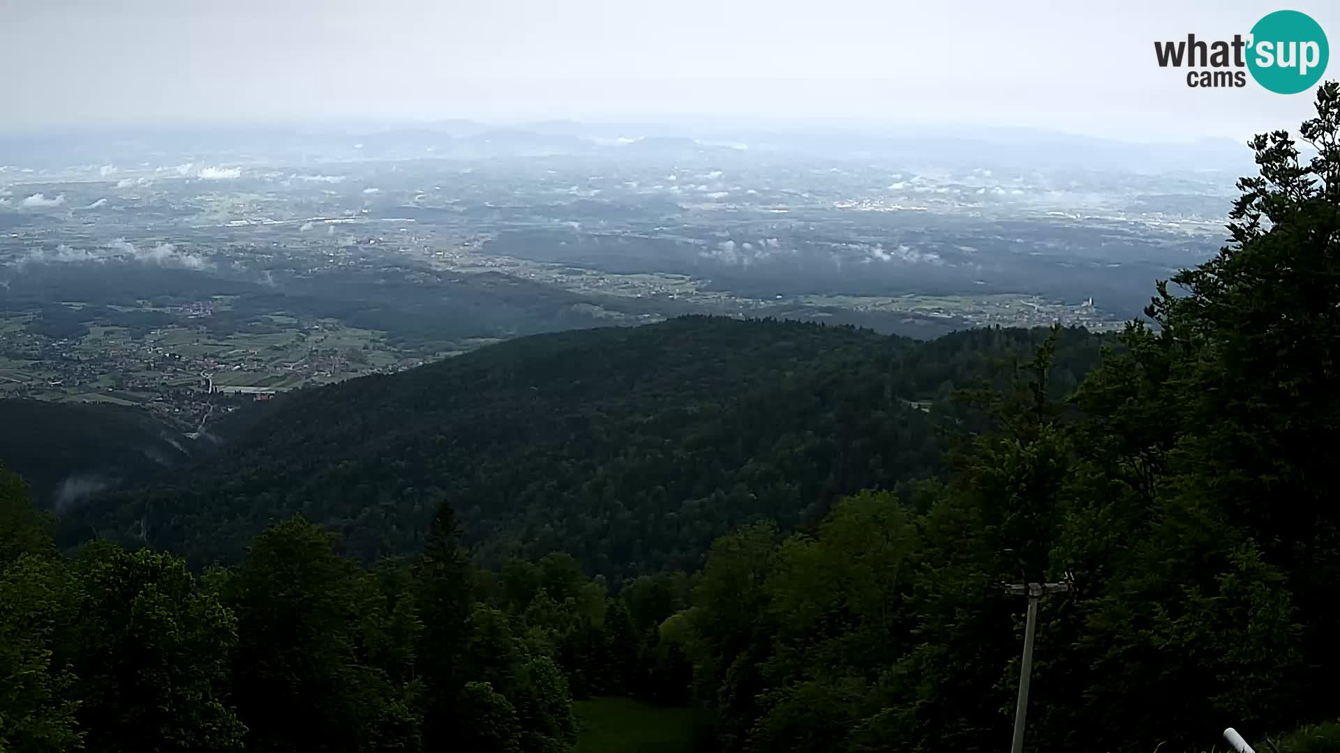 Sljeme webcam – Panorama