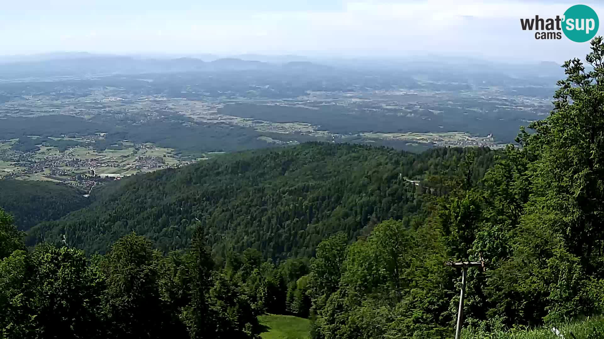 Sljeme webcam – Panorama