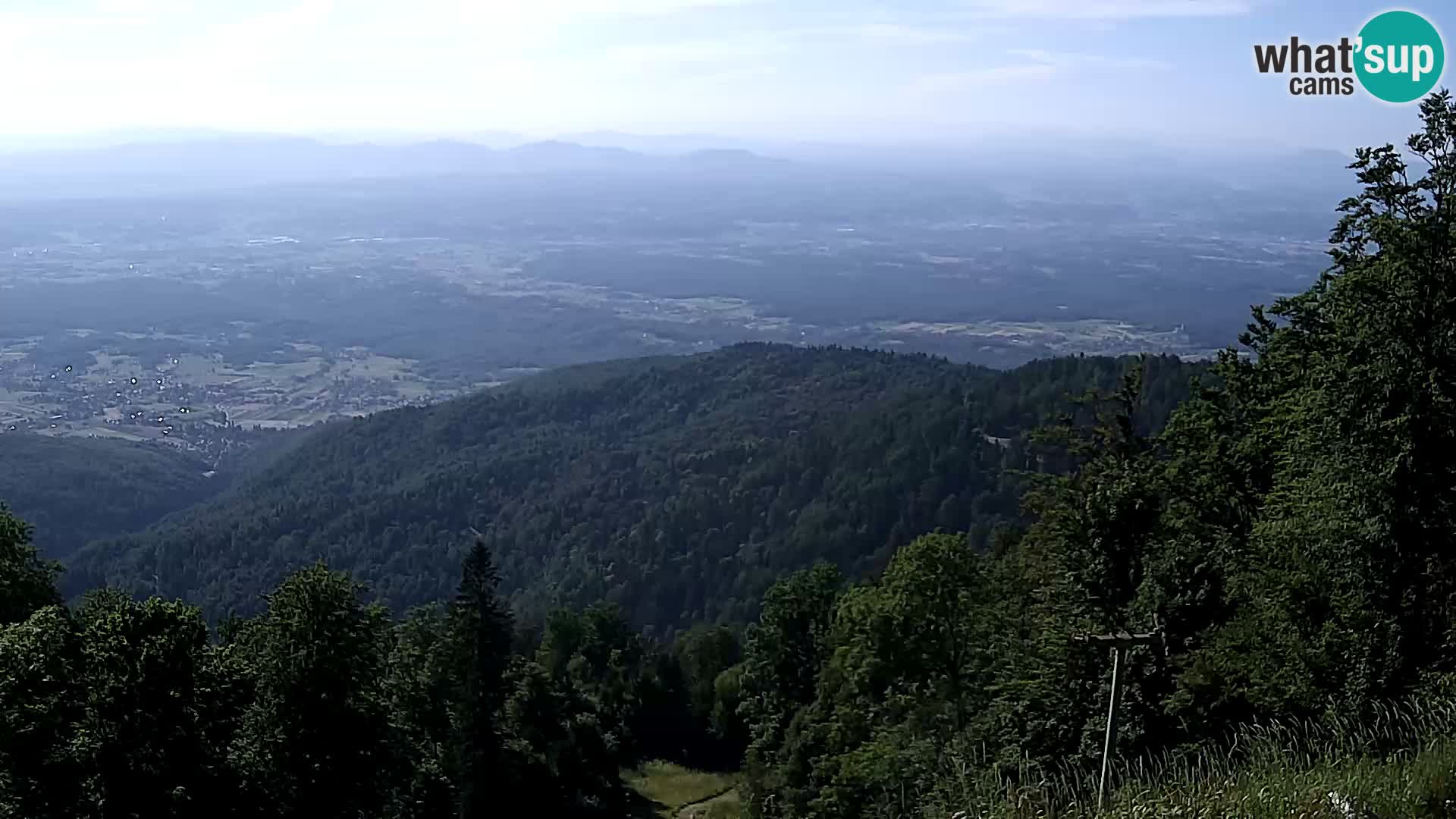 Sljeme webcam – Panorama