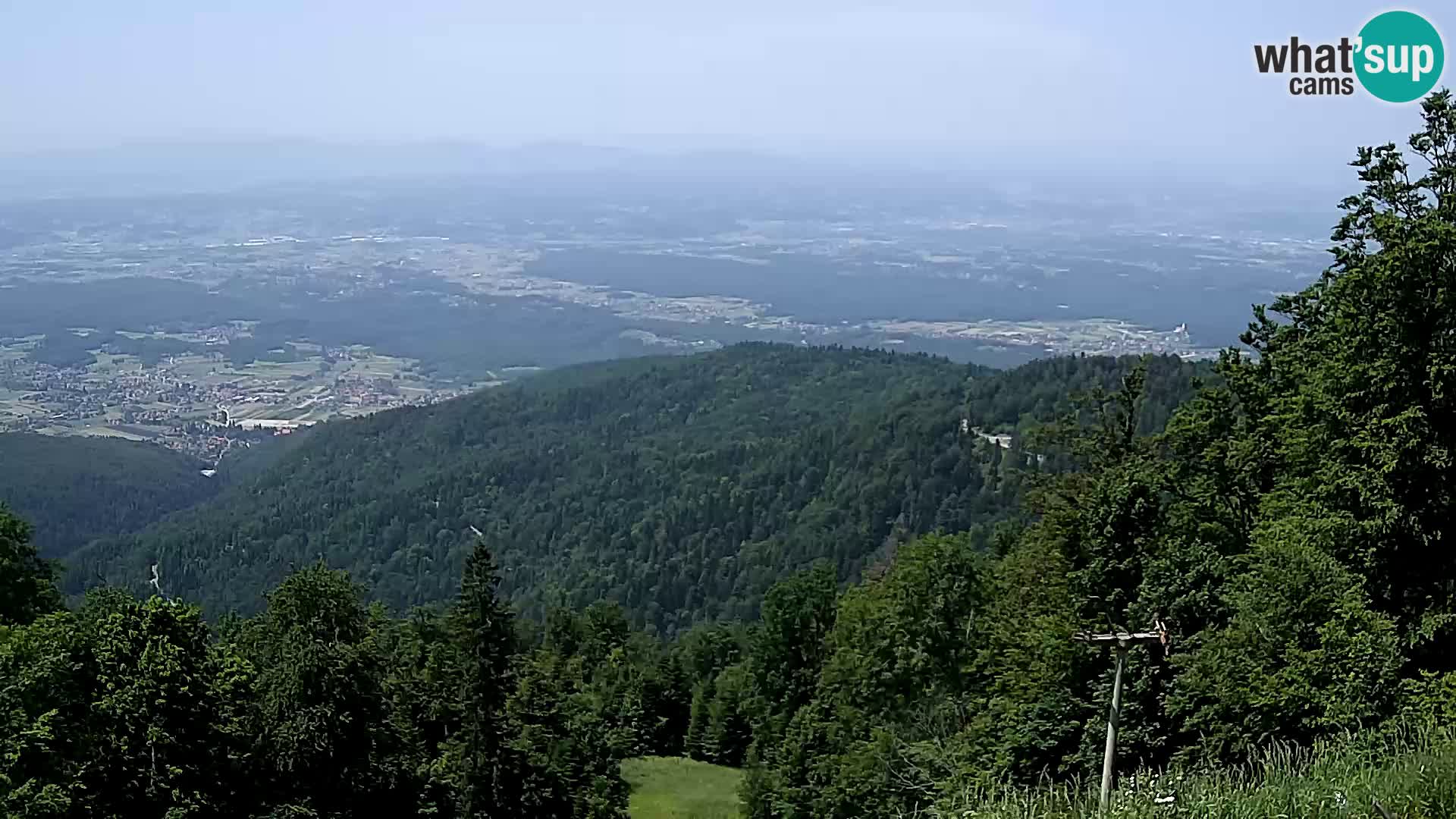 Sljeme webcam – Panorama