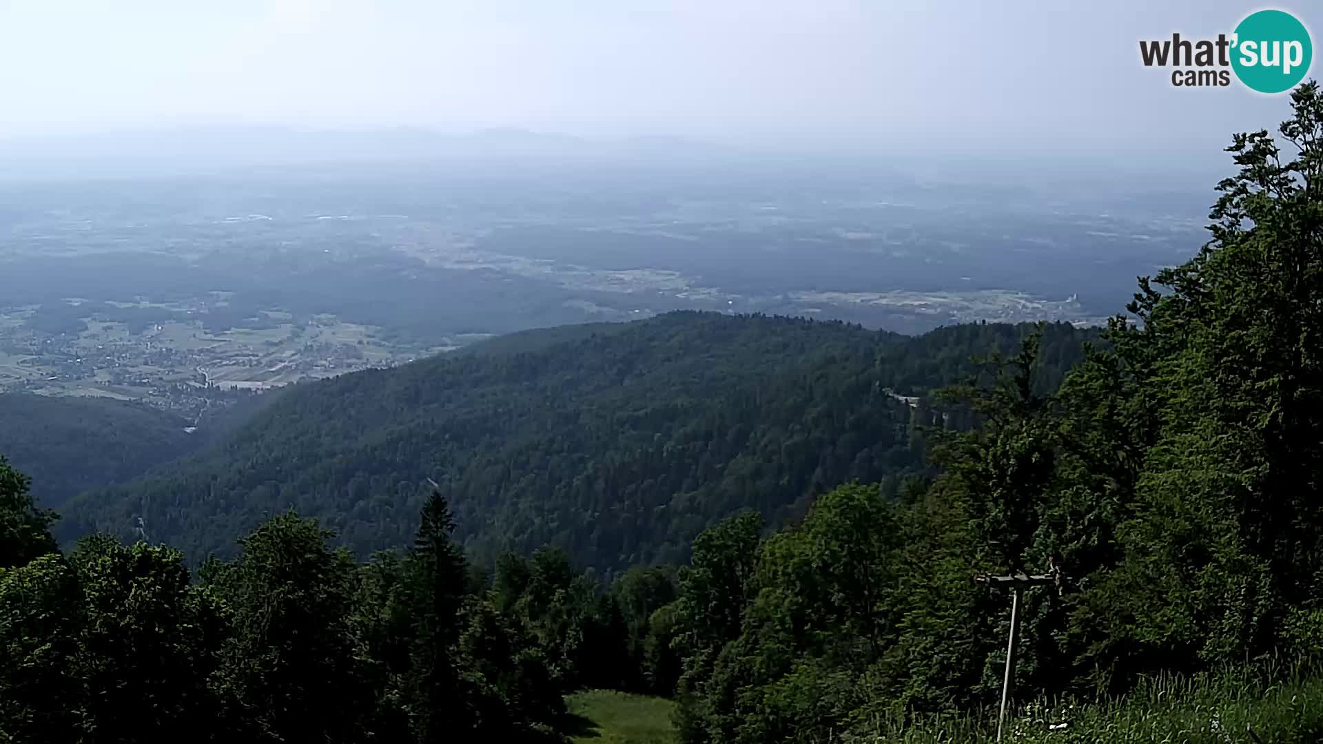 Sljeme webcam – Panorama