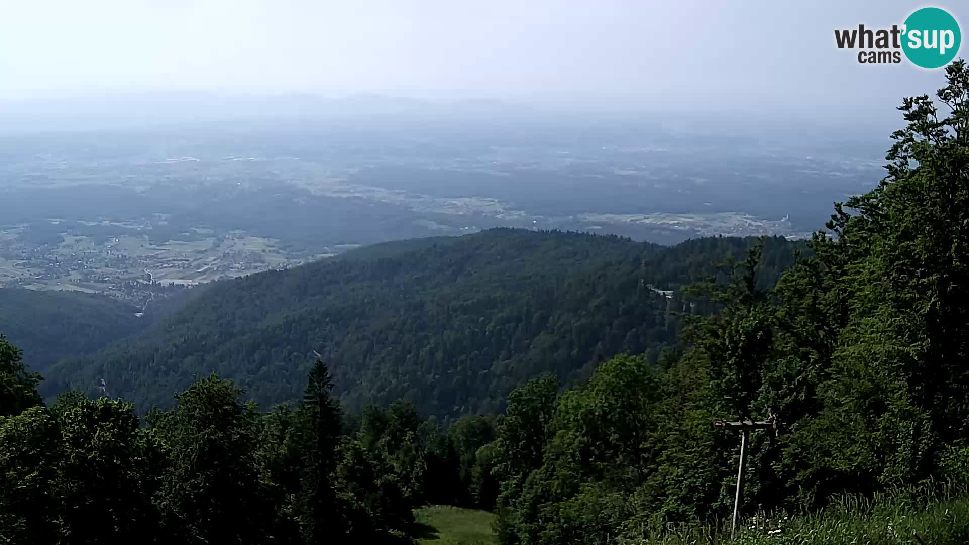 Sljeme webcam – panorama