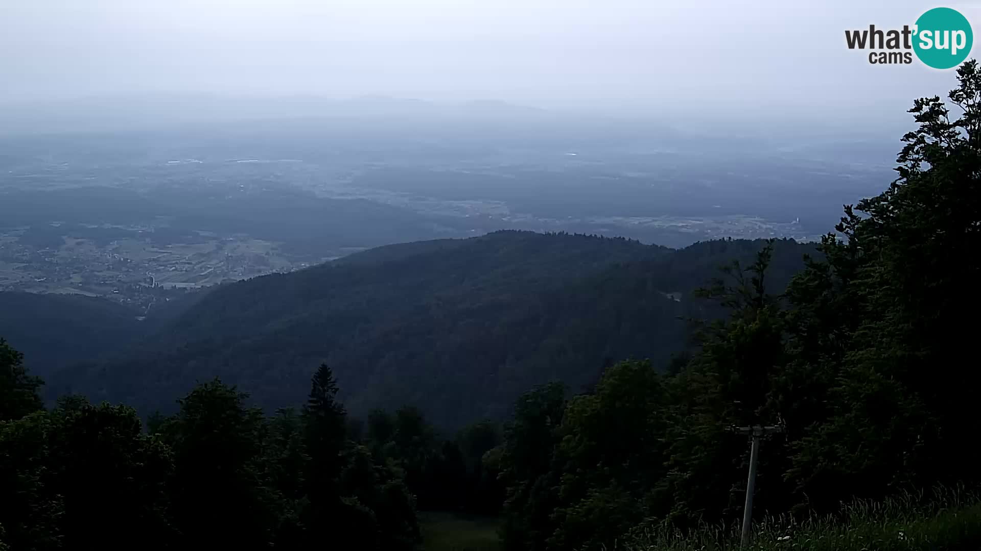 Sljeme webcam – Panorama