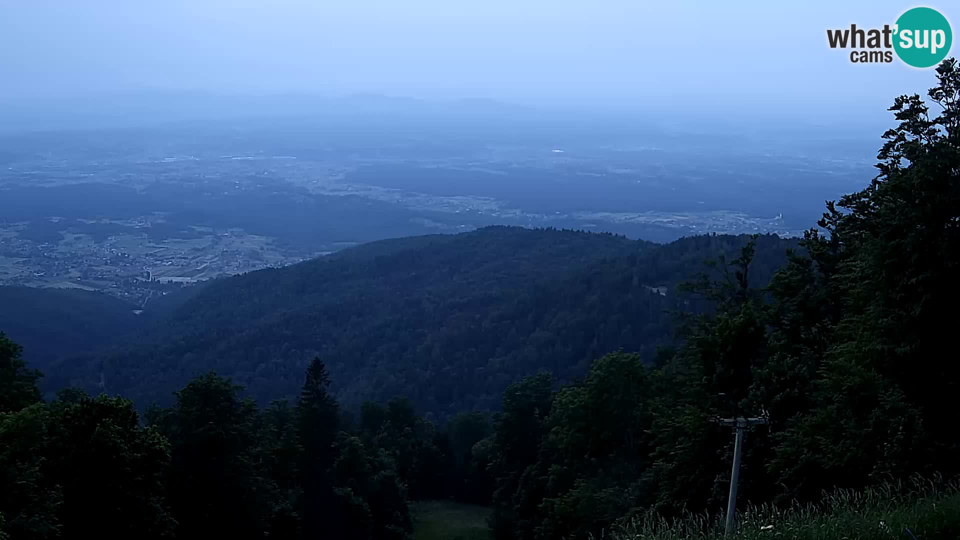 Sljeme webcam – Panorama