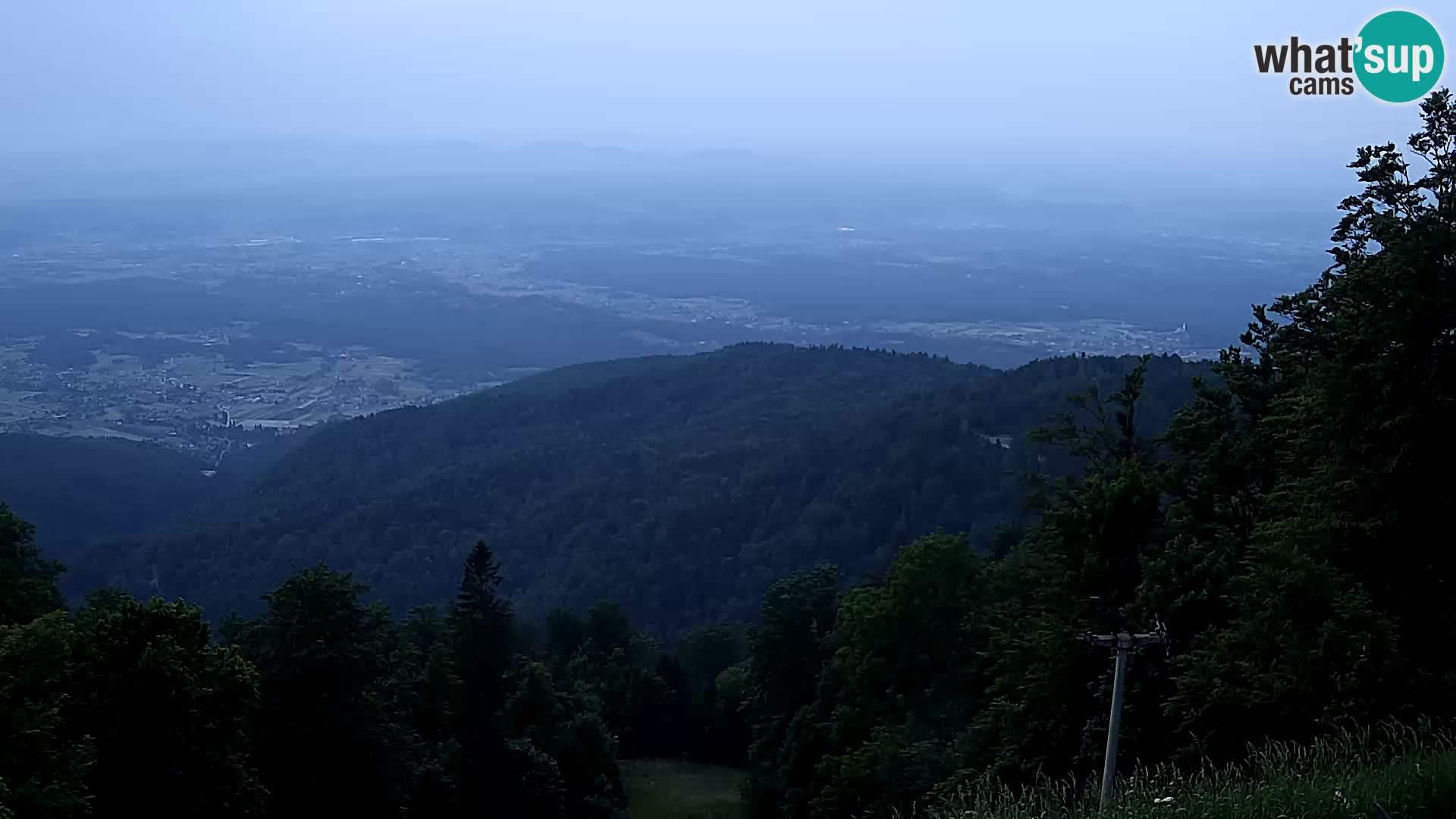 Sljeme webcam – Panorama