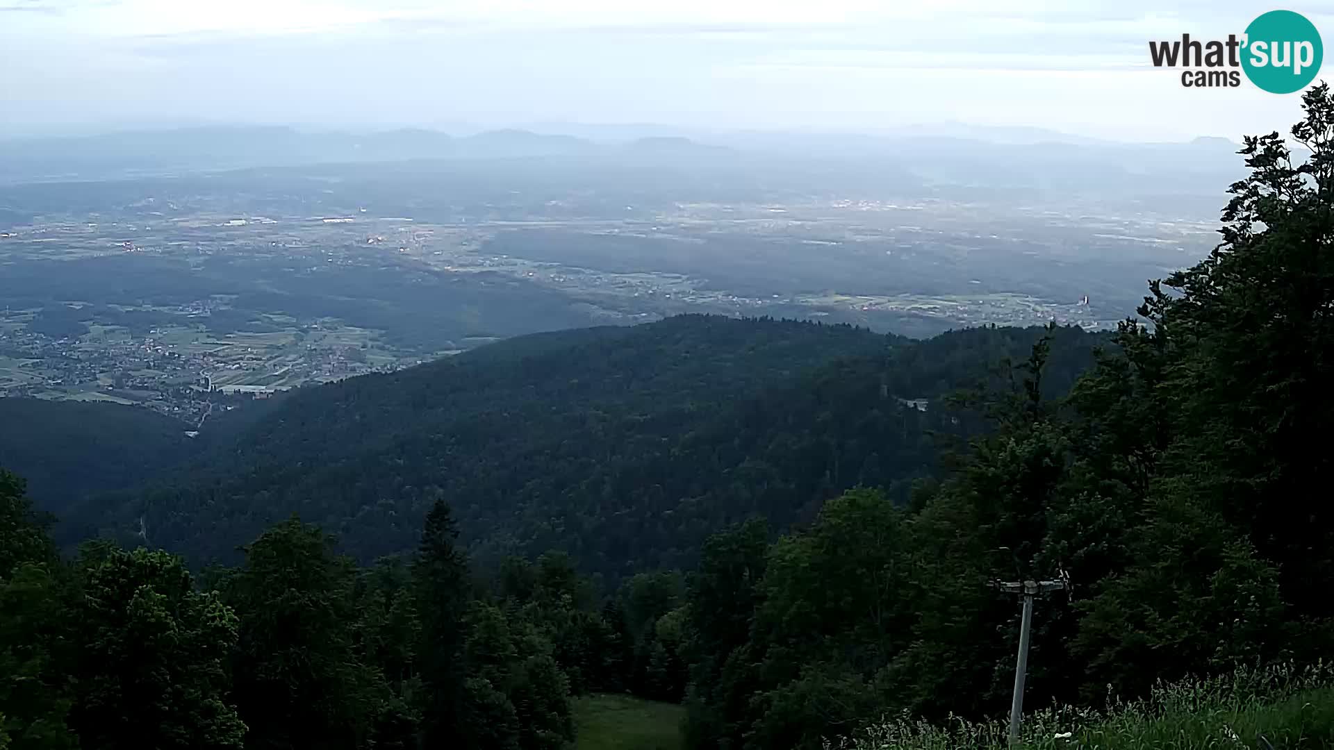 Sljeme webcam – Panorama