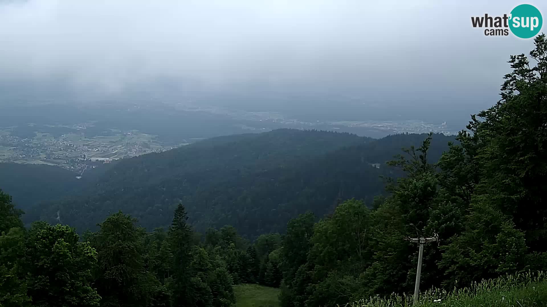 Sljeme webcam – panorama