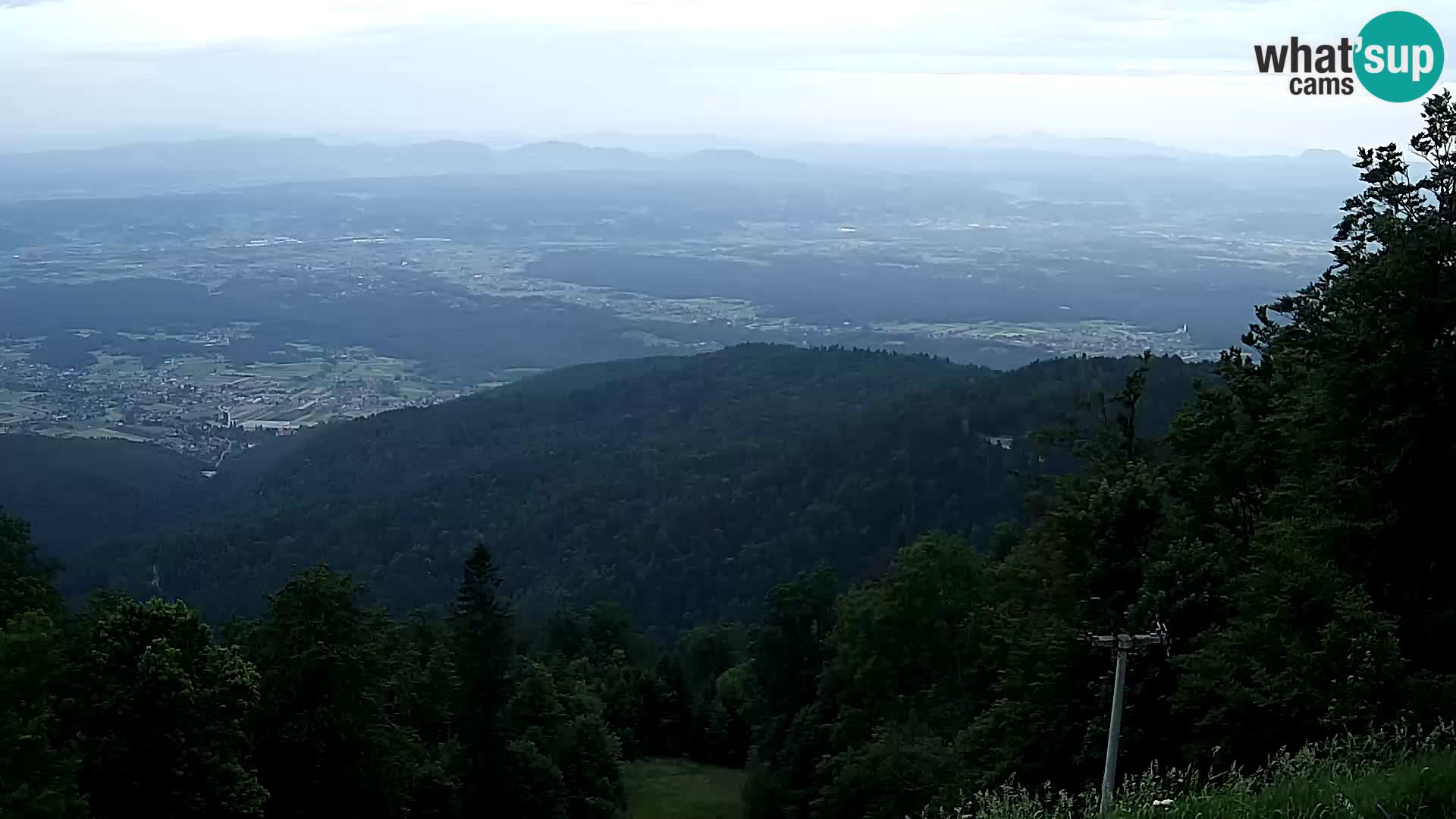 Sljeme webcam – Panorama