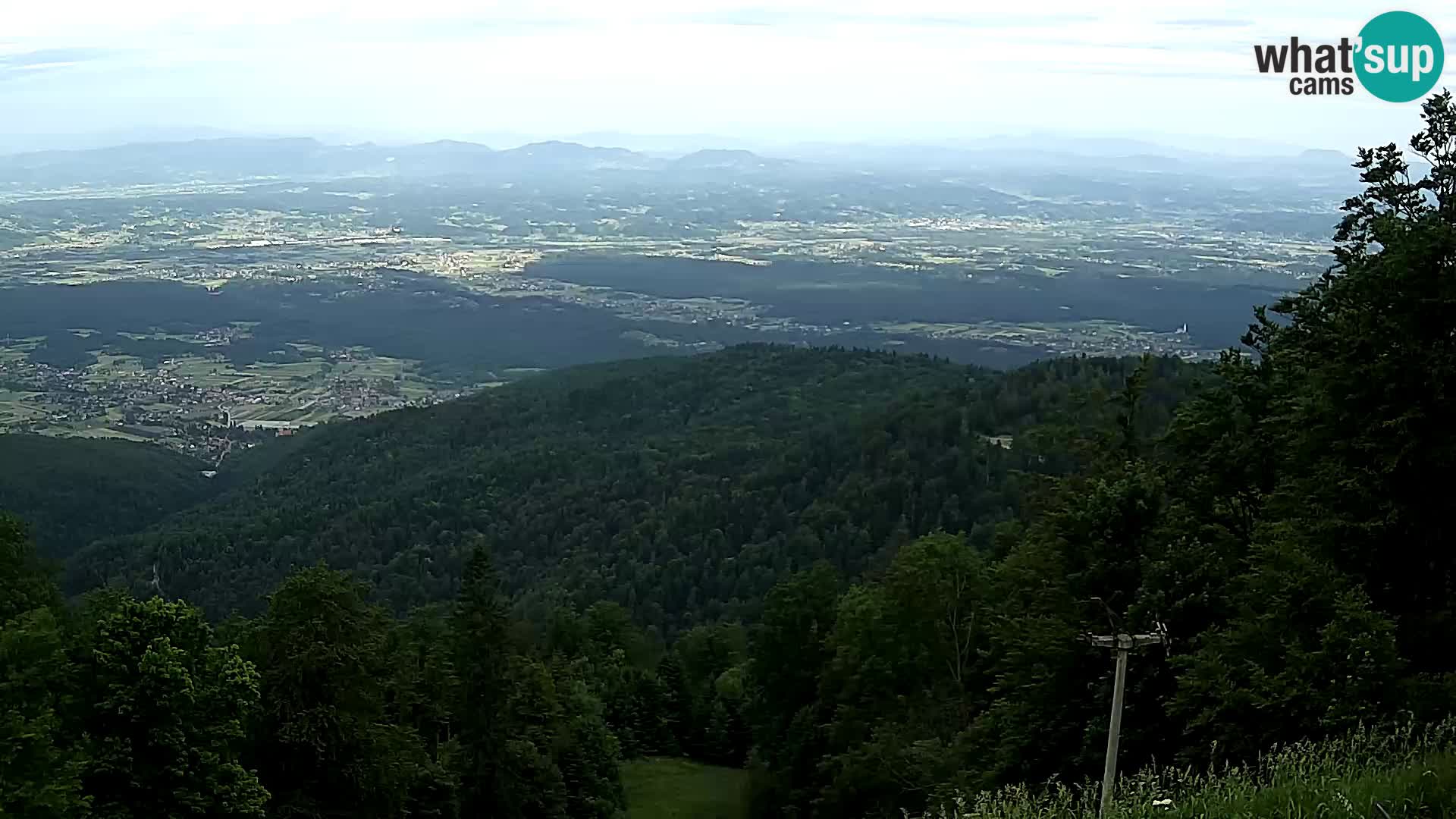 Sljeme webcam – panorama