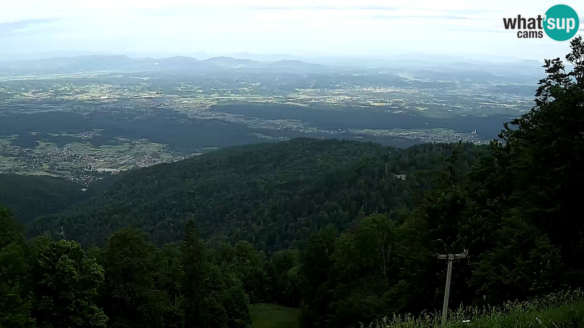 Sljeme webcam – Panorama