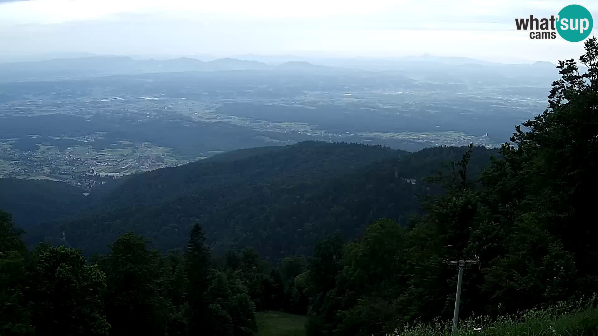 Sljeme webcam – Panorama
