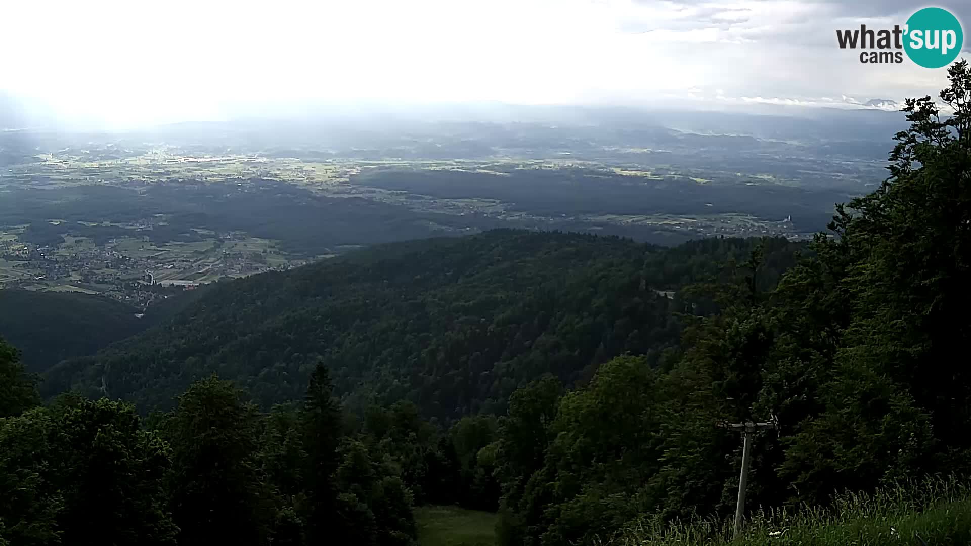 Sljeme webcam – Panorama