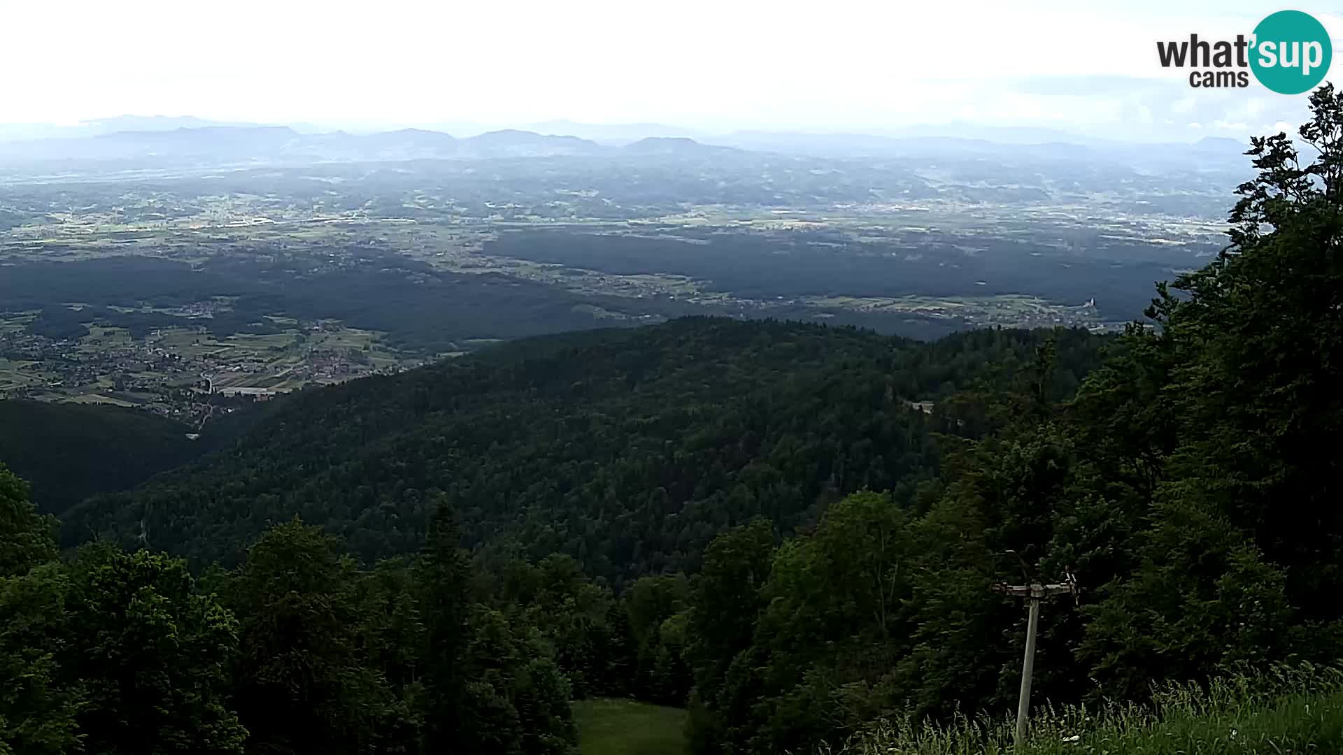 Sljeme webcam – Panorama