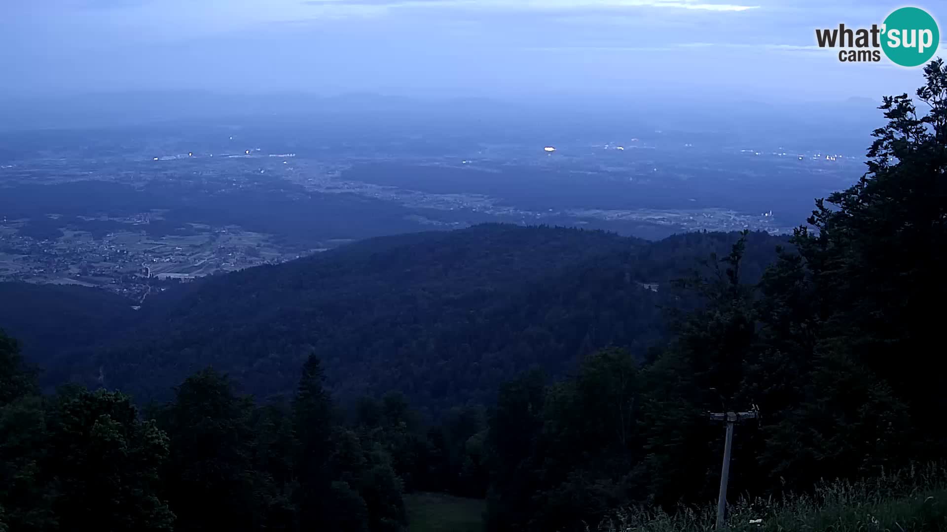Sljeme spletna kamera – Panorama