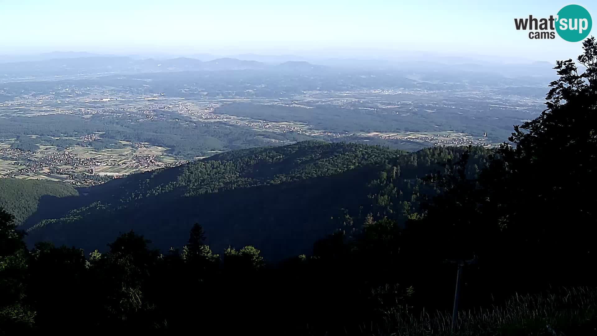 Sljeme webcam – Panorama
