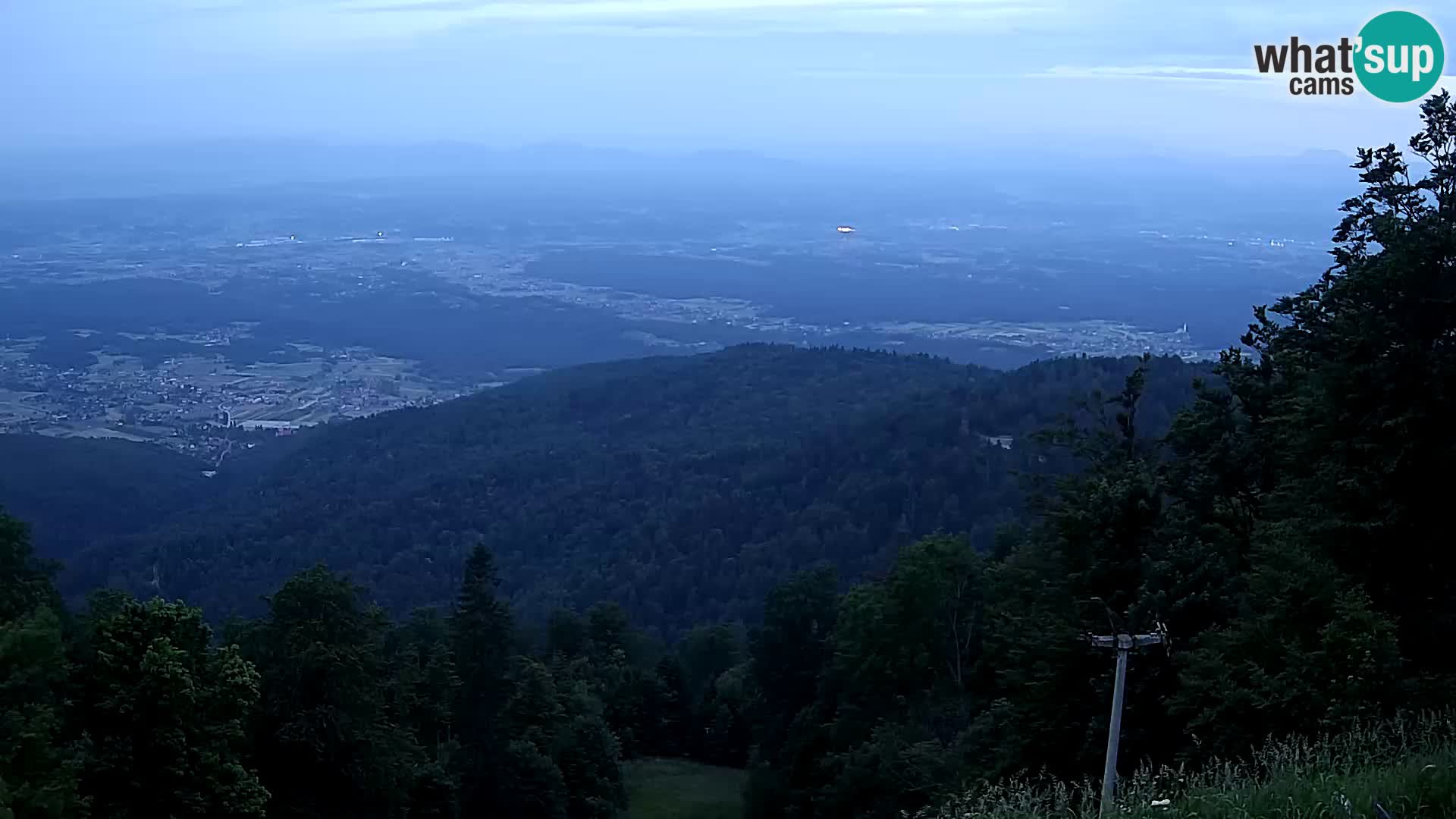 Sljeme spletna kamera – Panorama