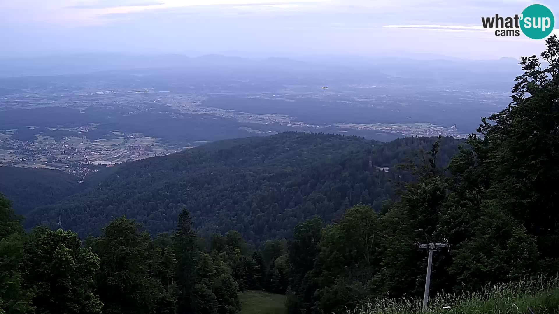 Sljeme webcam – Panorama