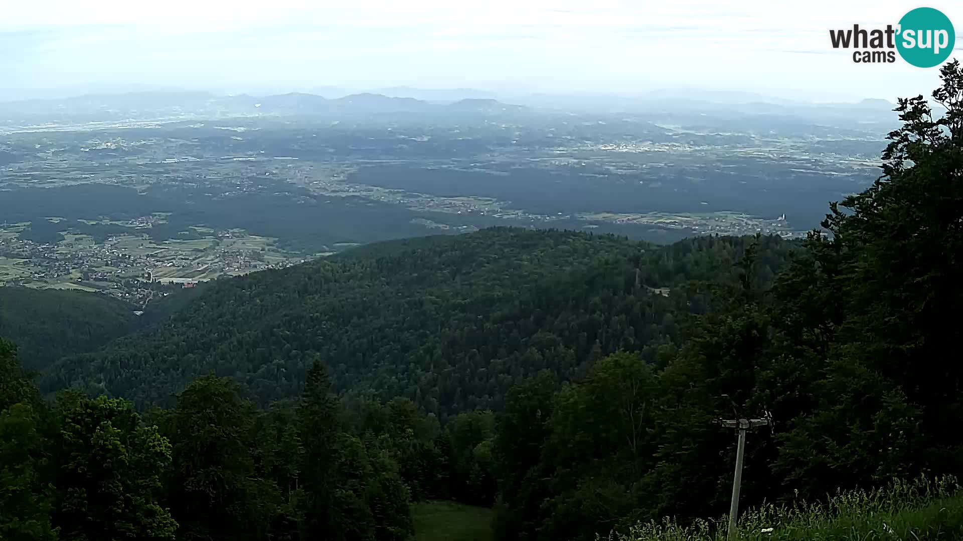 Sljeme webcam – Panorama