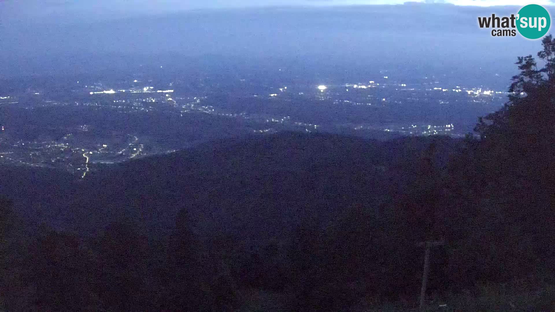 Sljeme spletna kamera – Panorama