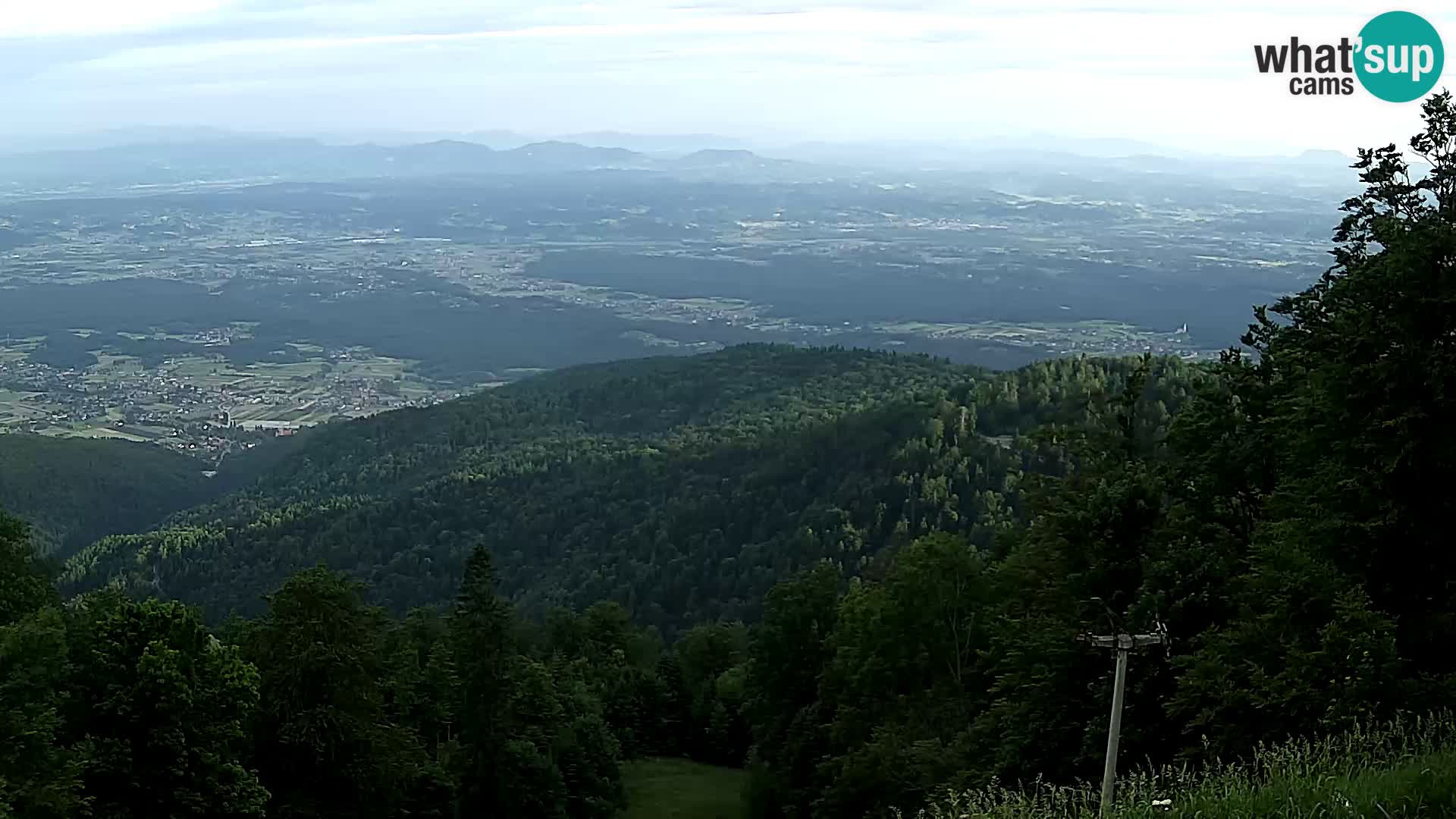 Sljeme webcam – panorama