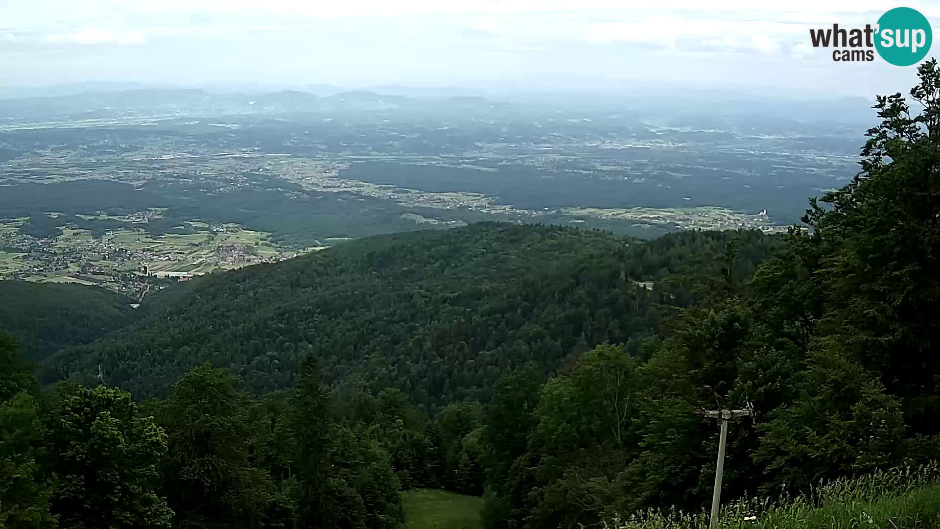Sljeme webcam – Panorama