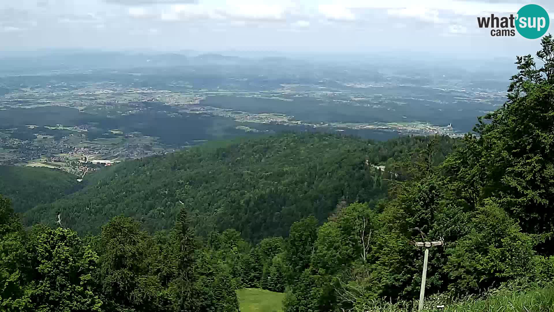Sljeme webcam – Panorama