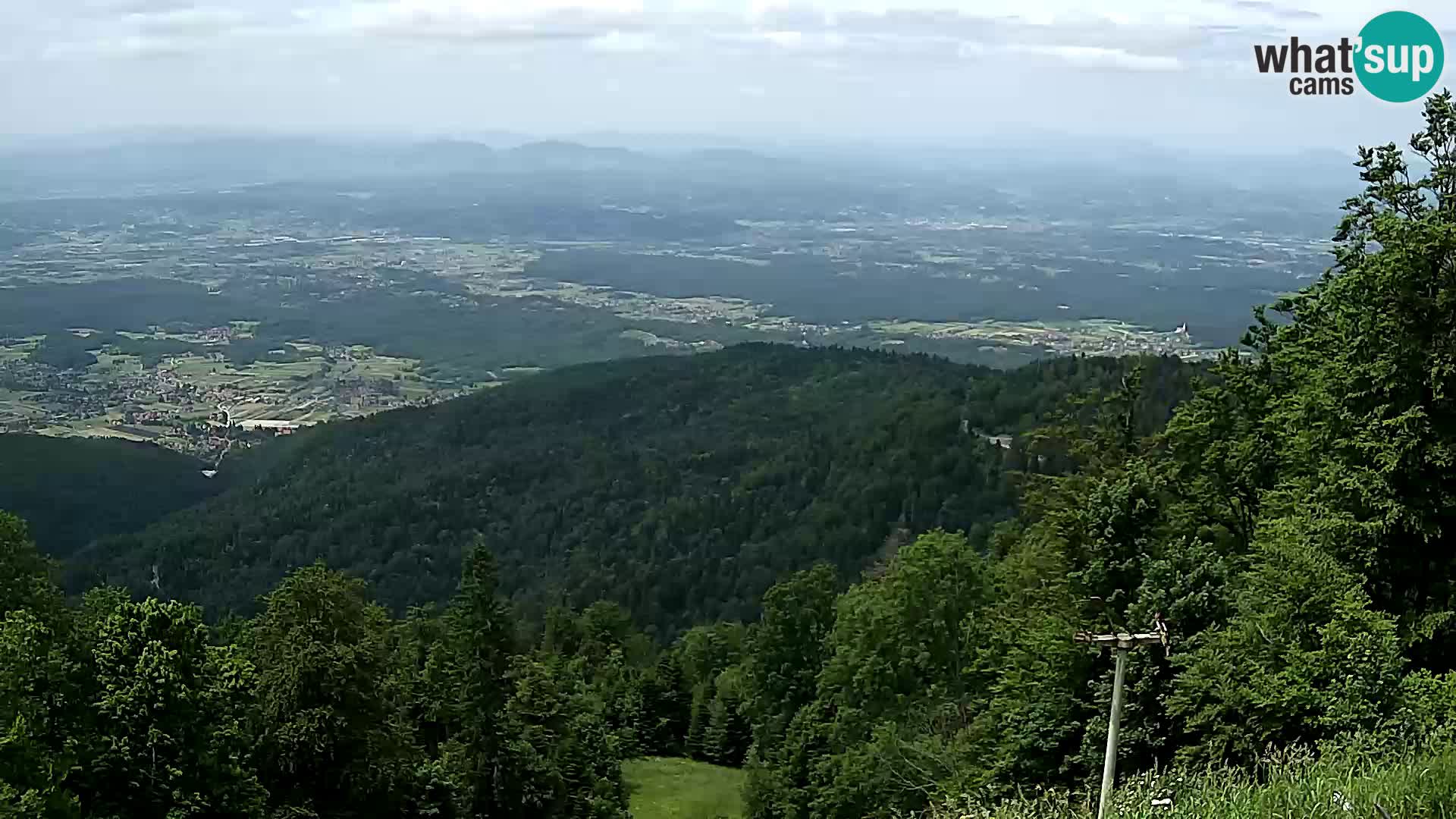 Sljeme webcam – Panorama