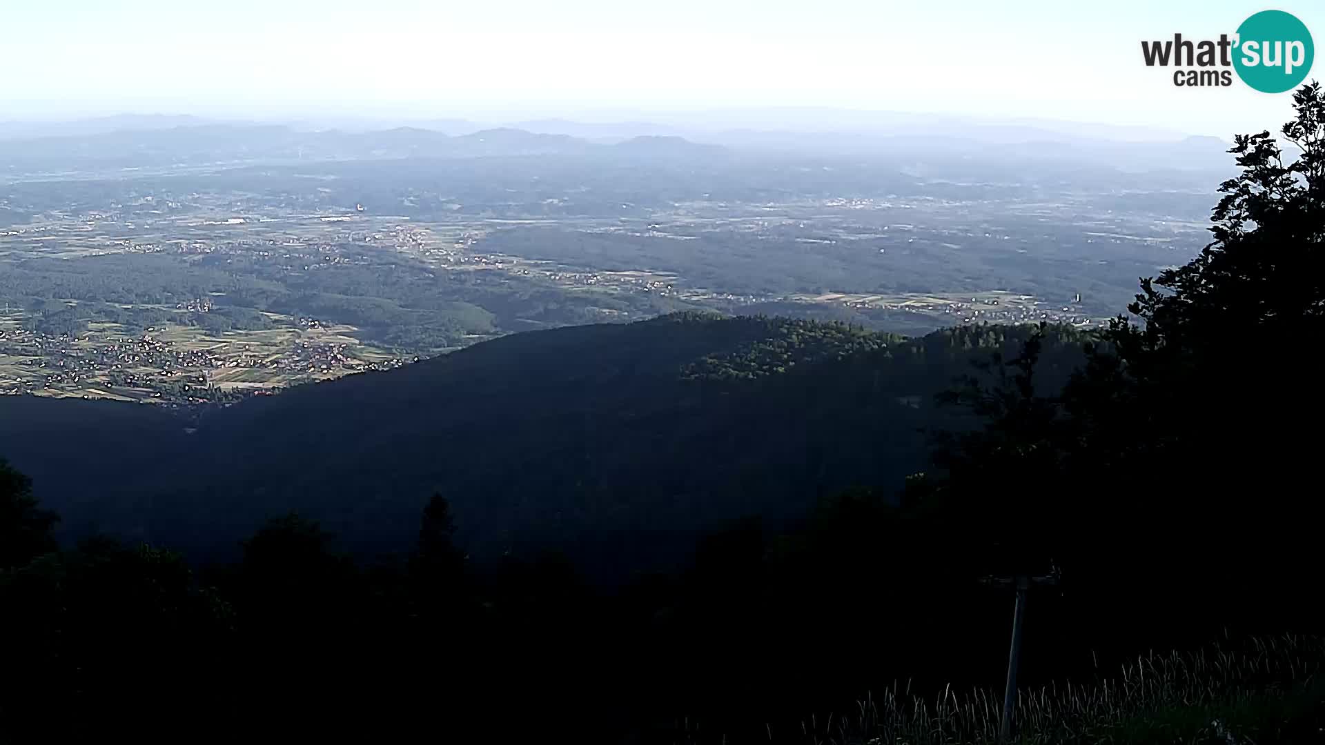 Sljeme webcam – Panorama