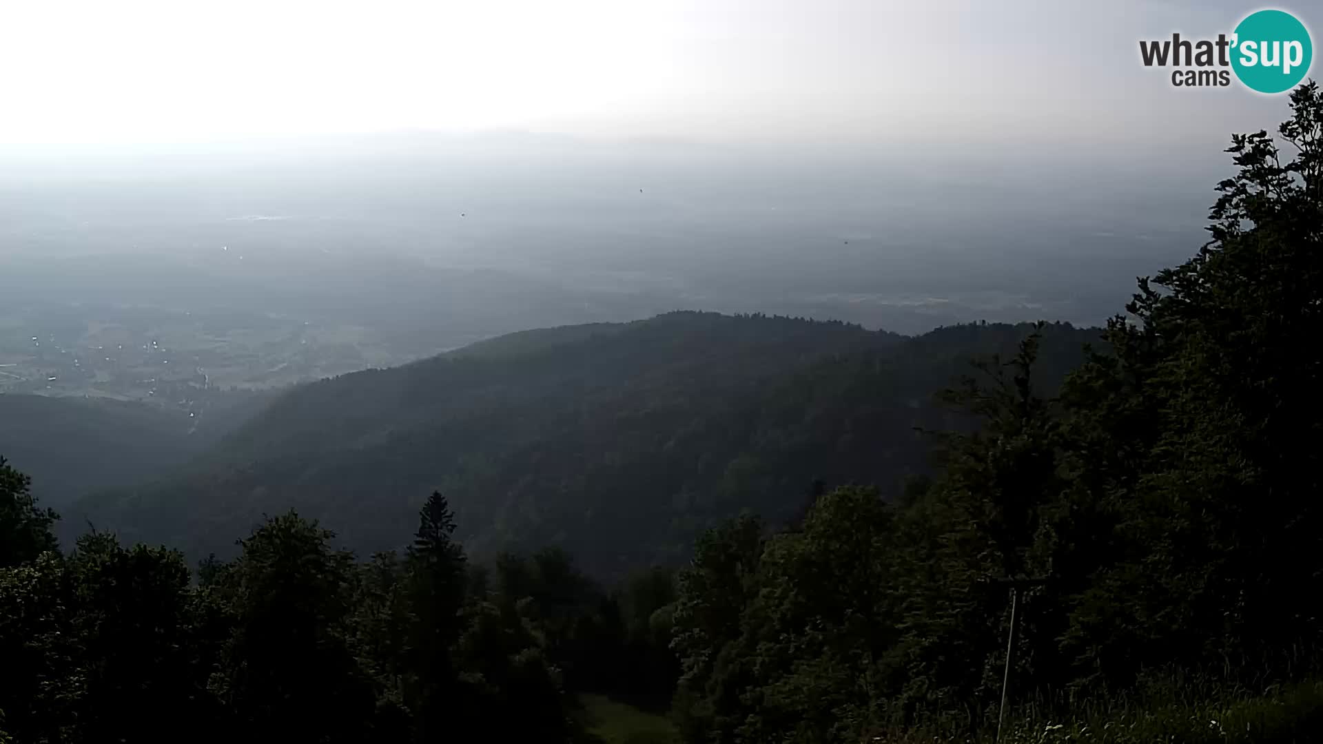Sljeme webcam – Panorama