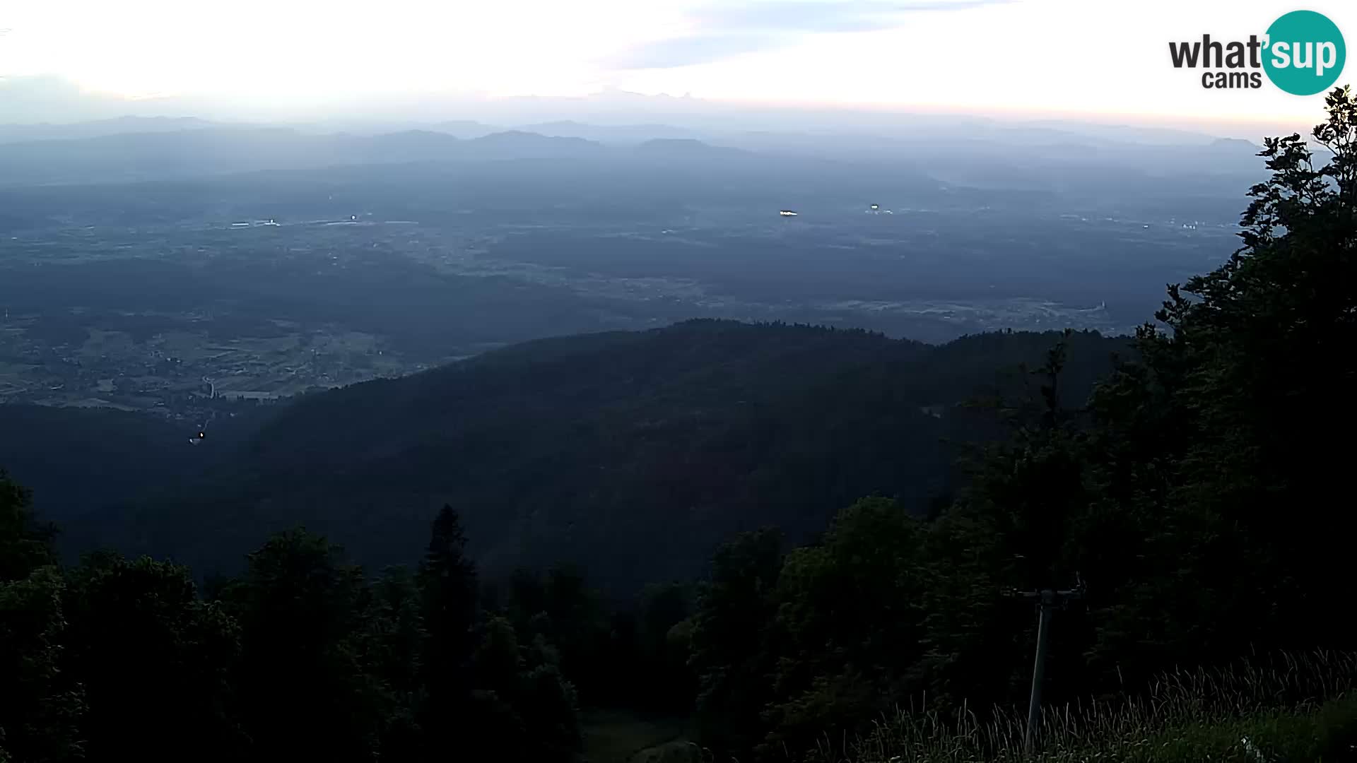 Sljeme webcam – panorama