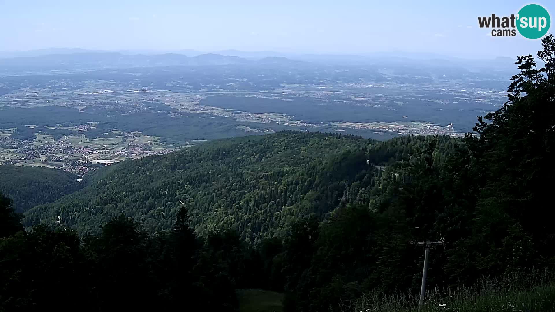 Sljeme webcam – Panorama