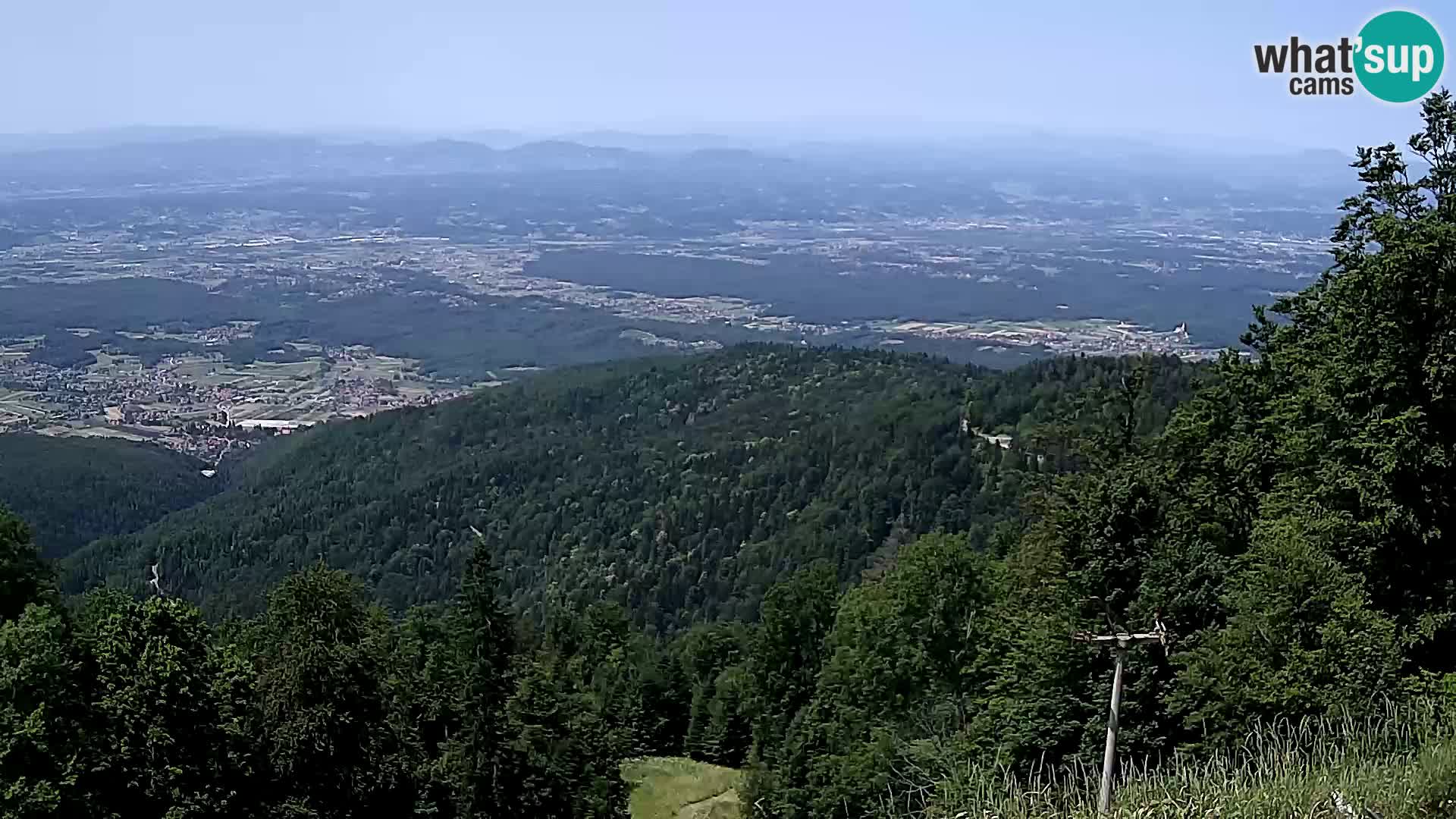 Sljeme webcam – Panorama