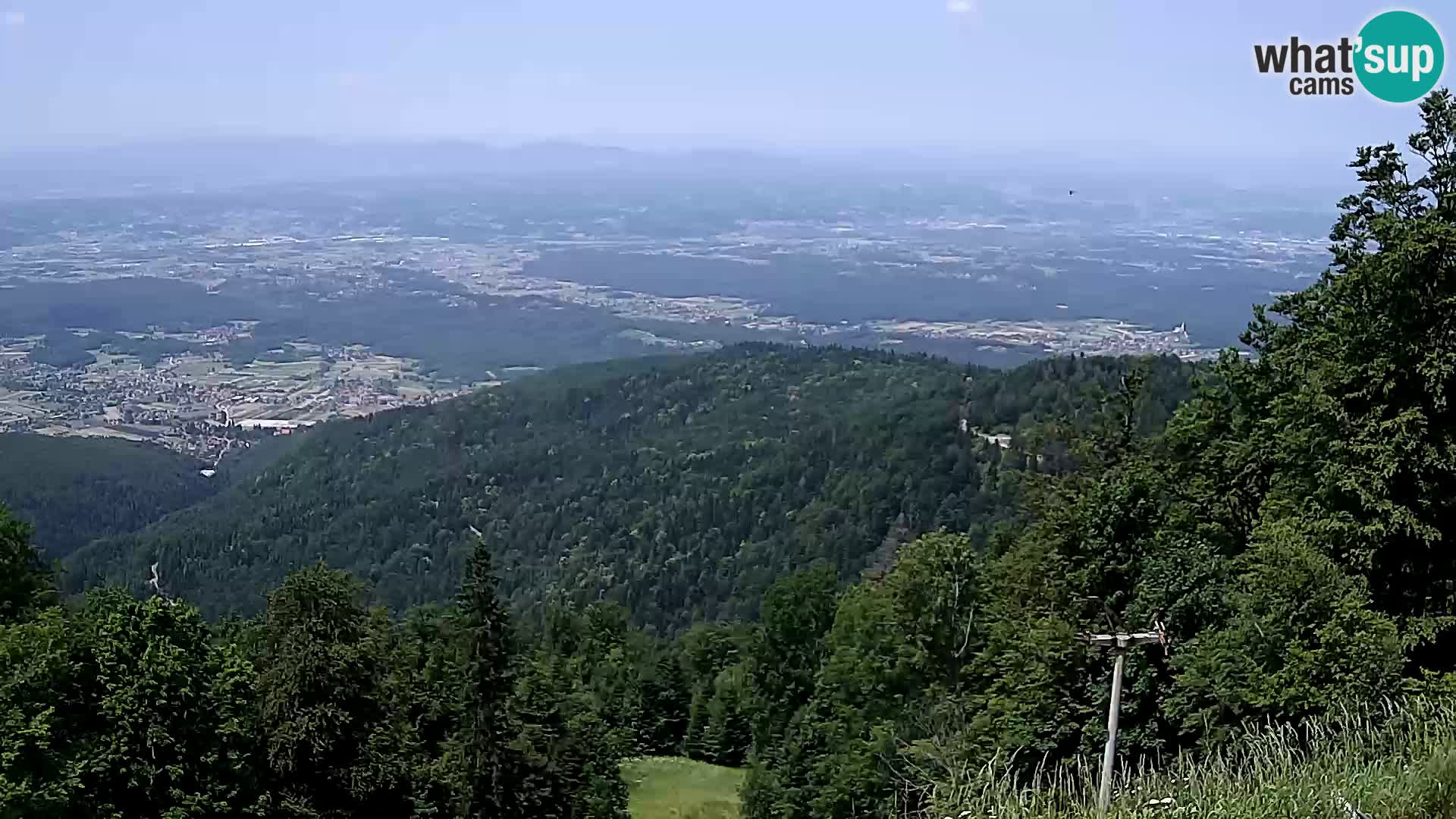 Sljeme webcam – Panorama