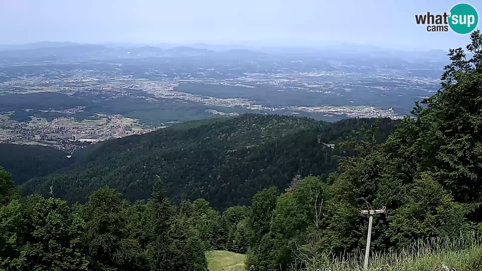 Sljeme webcam – panorama