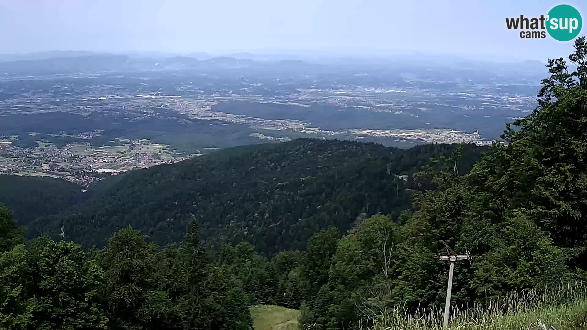 Sljeme webcam – panorama
